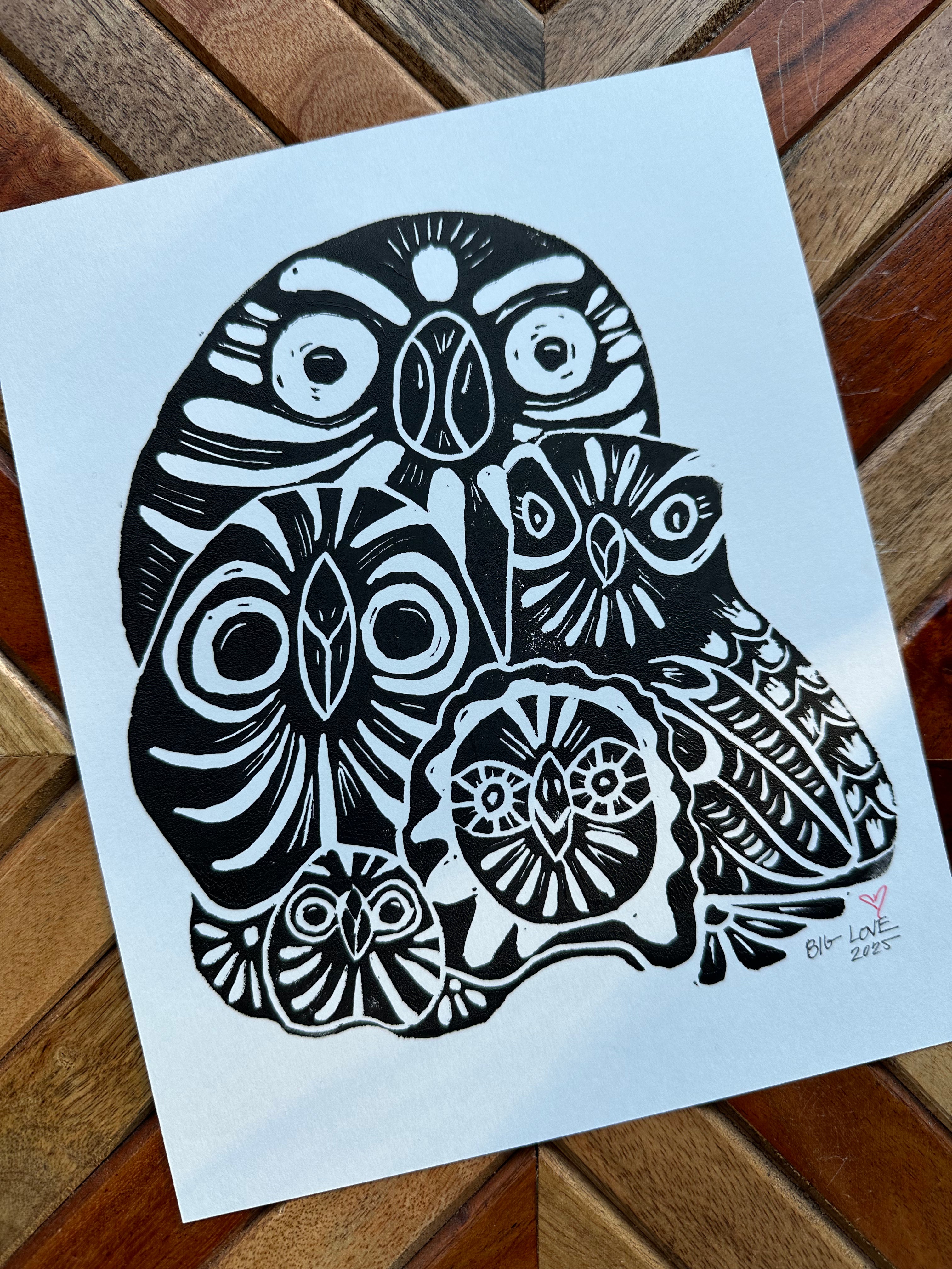 Big Love | Tonála Love Bird Block Print