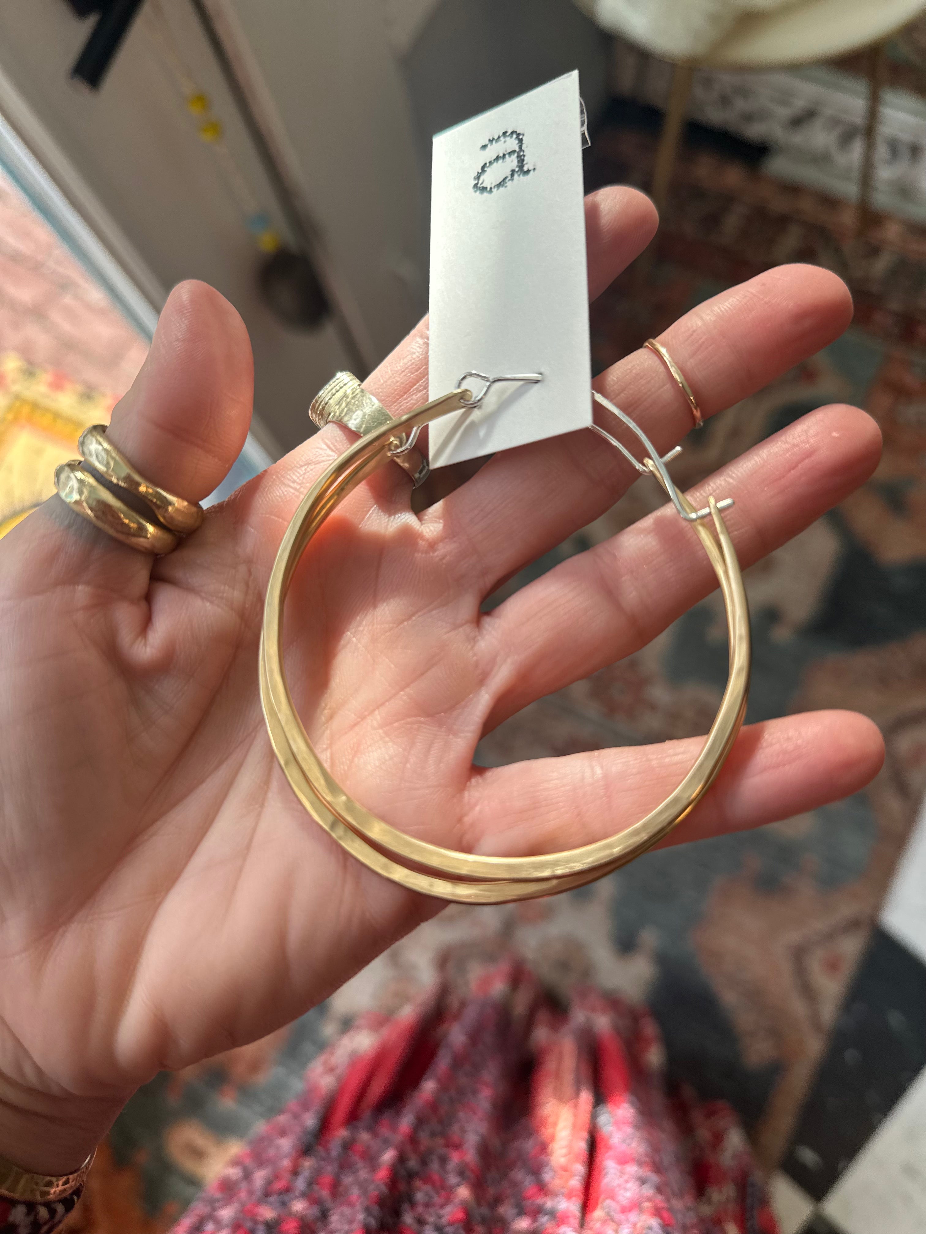 Big Bonkers Hoops Earrings Caravan Exclusive By Amy Vander Els