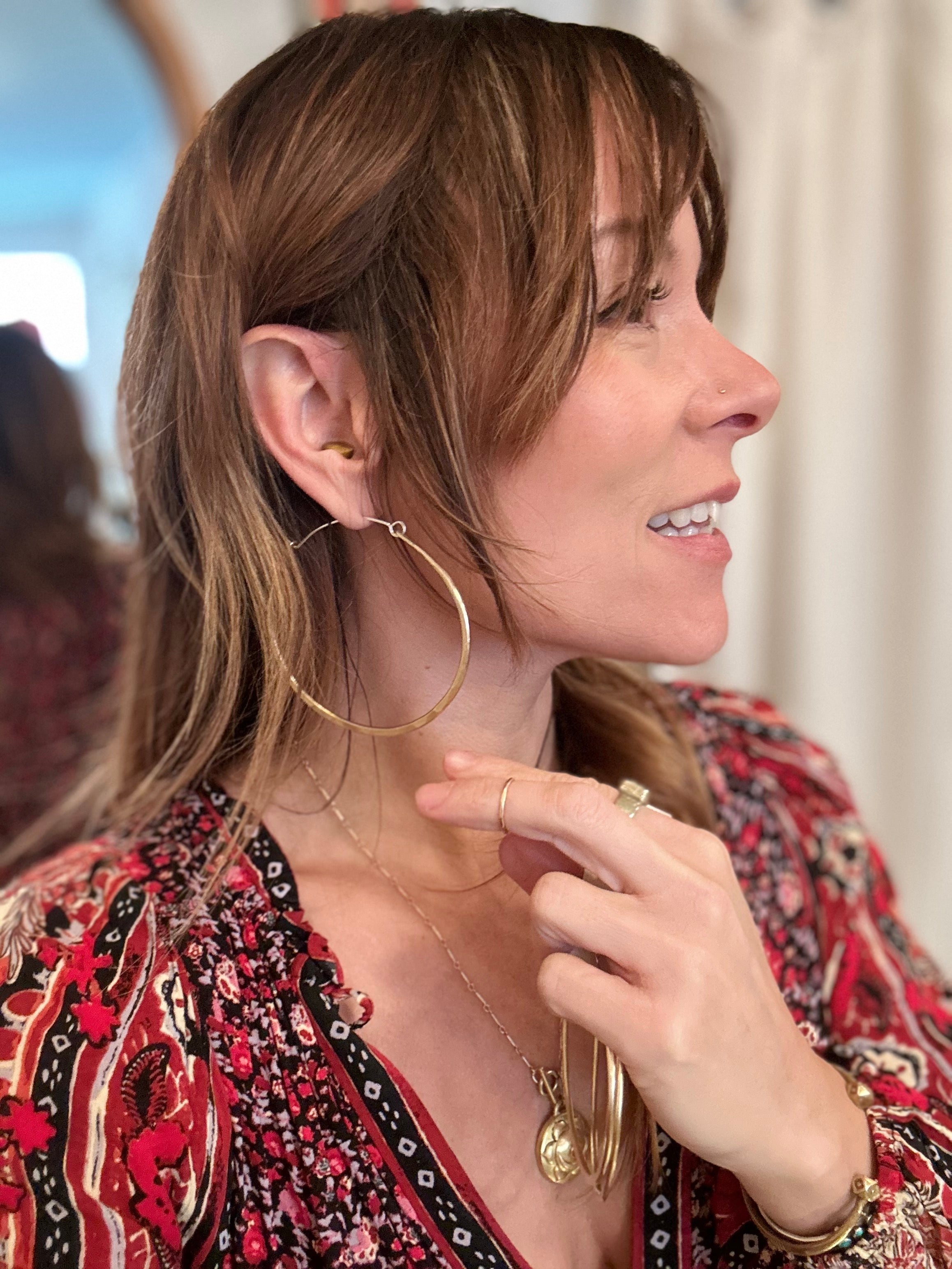 Big Bonkers Hoops Earrings Caravan Exclusive By Amy Vander Els