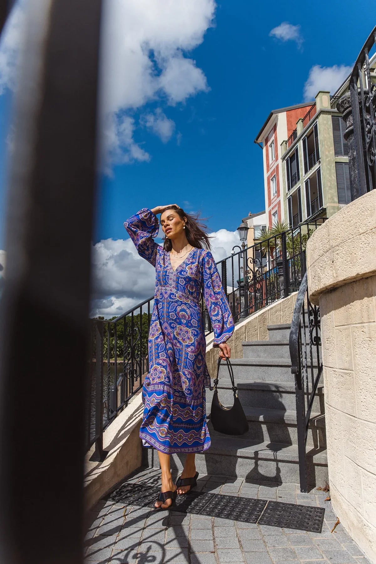 Maple Maxi Dress - Violet