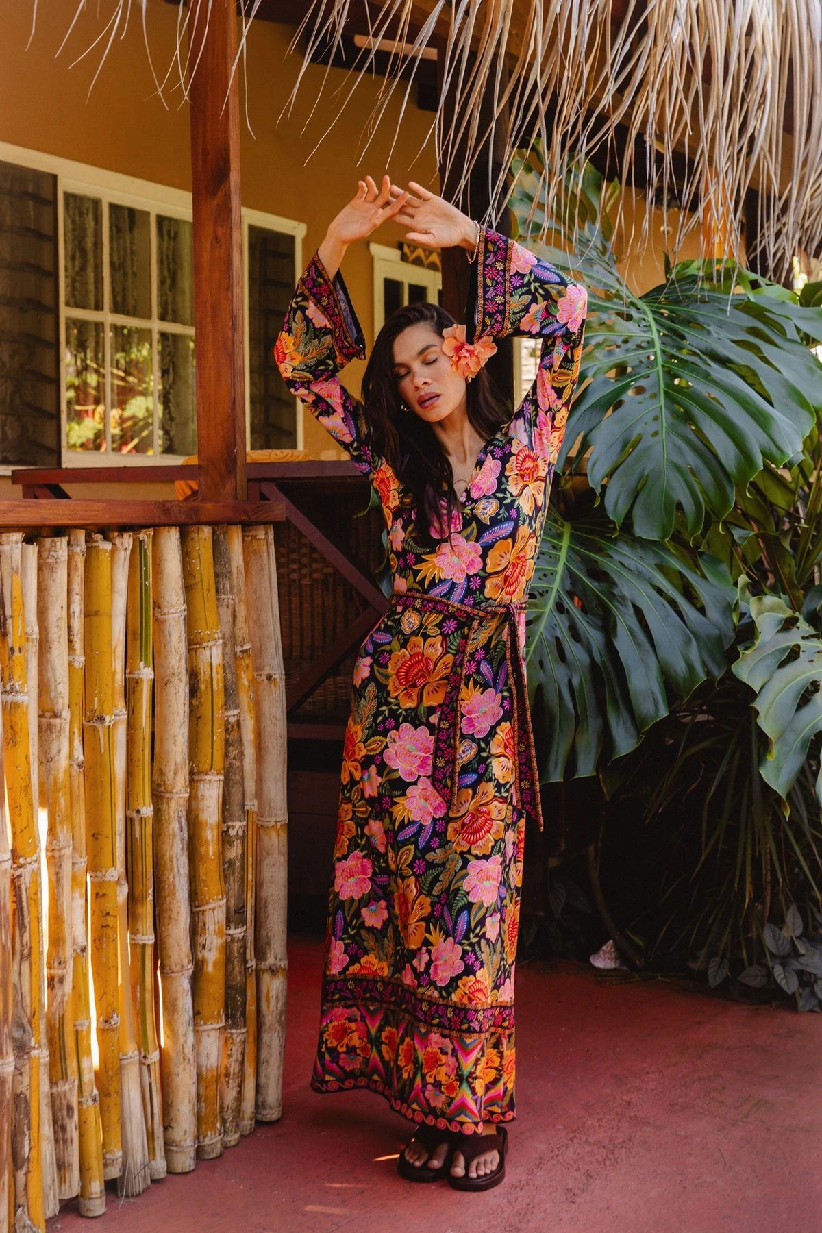 Vera Maxi Dress in Carnivale