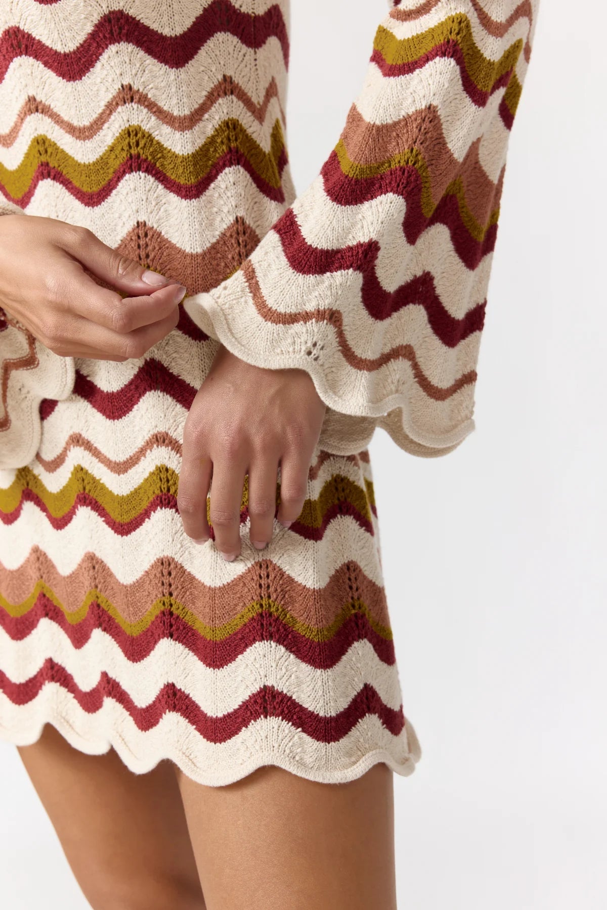 Amara Mini Dress in Maplewood