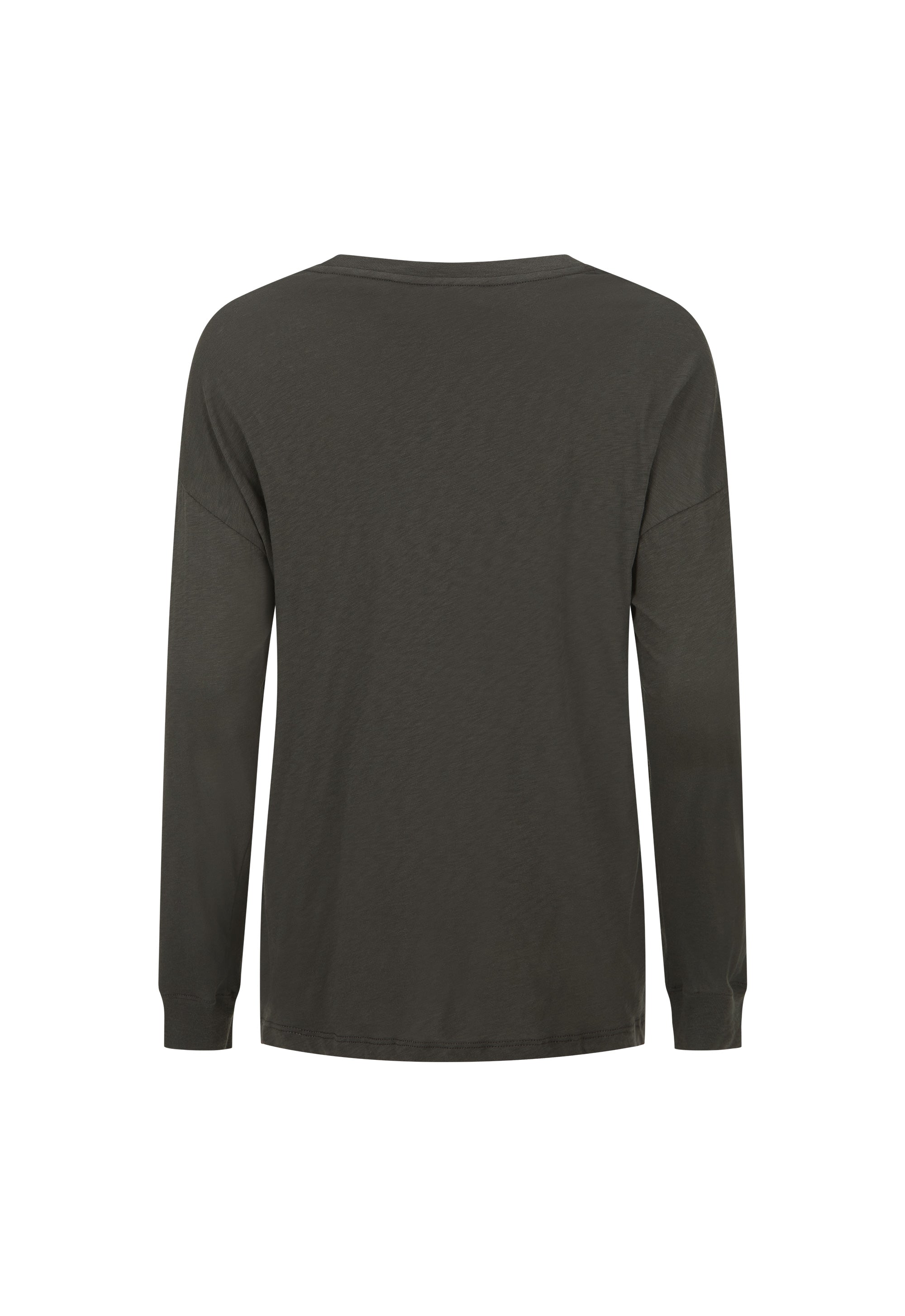 Pajarito Long Sleeve Tee in Charcoal