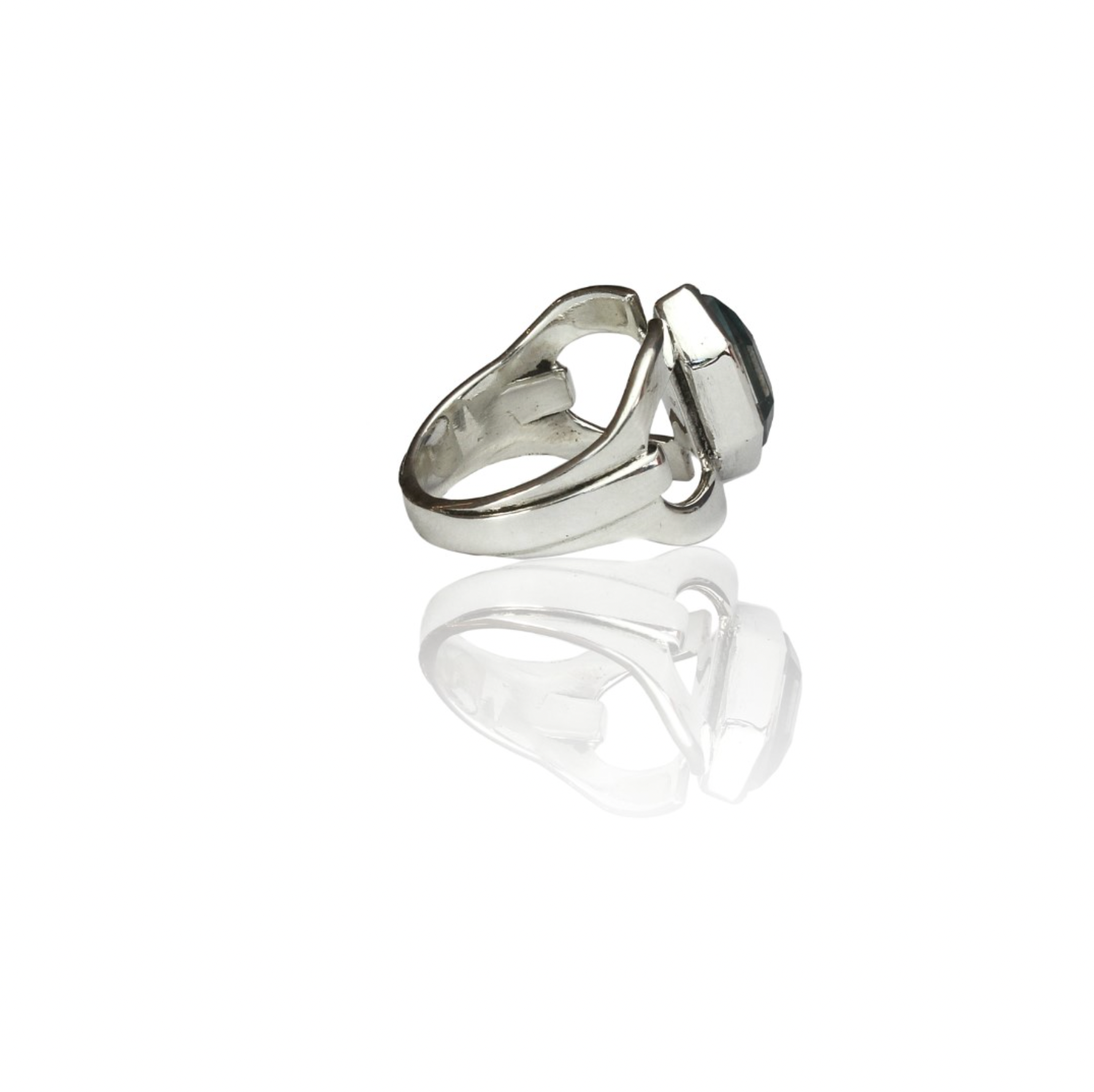 Chloe Apatite Ring In Silver