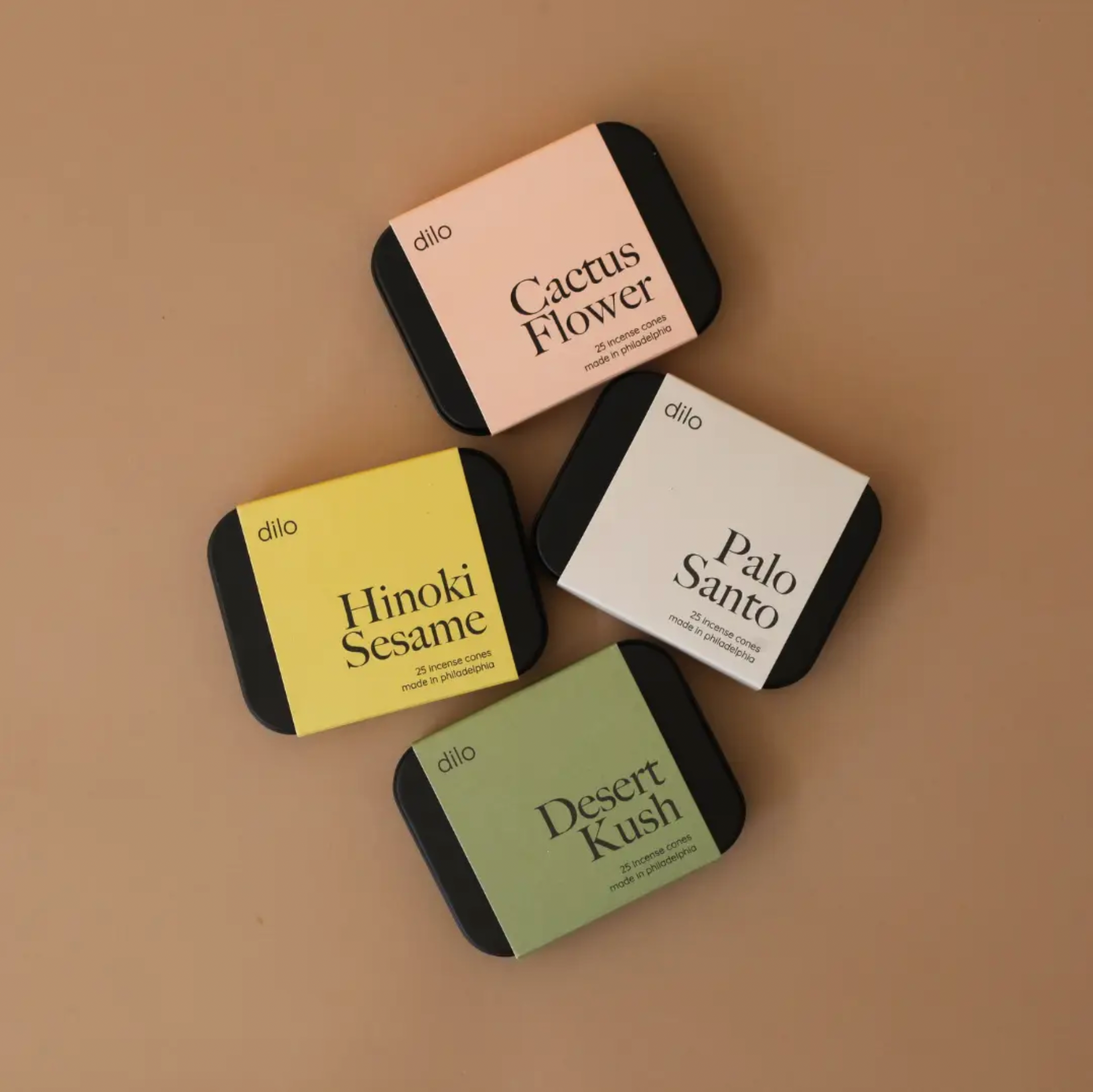 Incense Cones By Dilo - Four Scents To Choose From