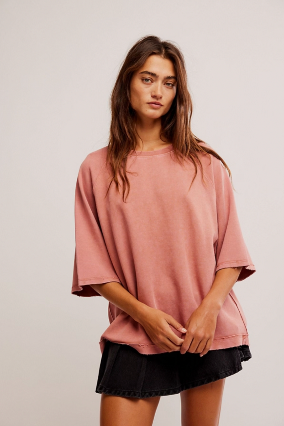 Joah Tee In Cedarwood By Free People