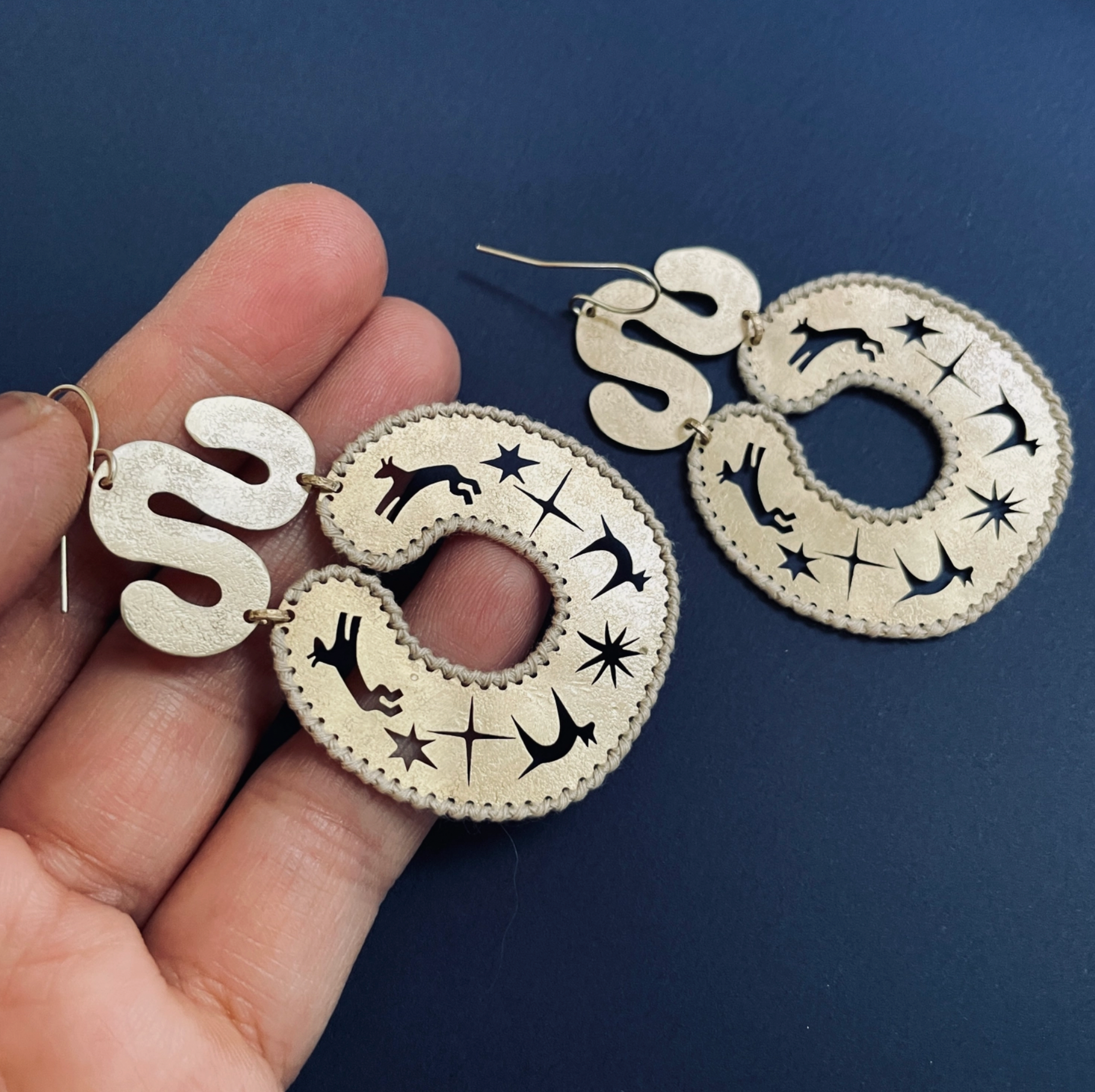 Kilimanjaro Earrings In Wine Or Black