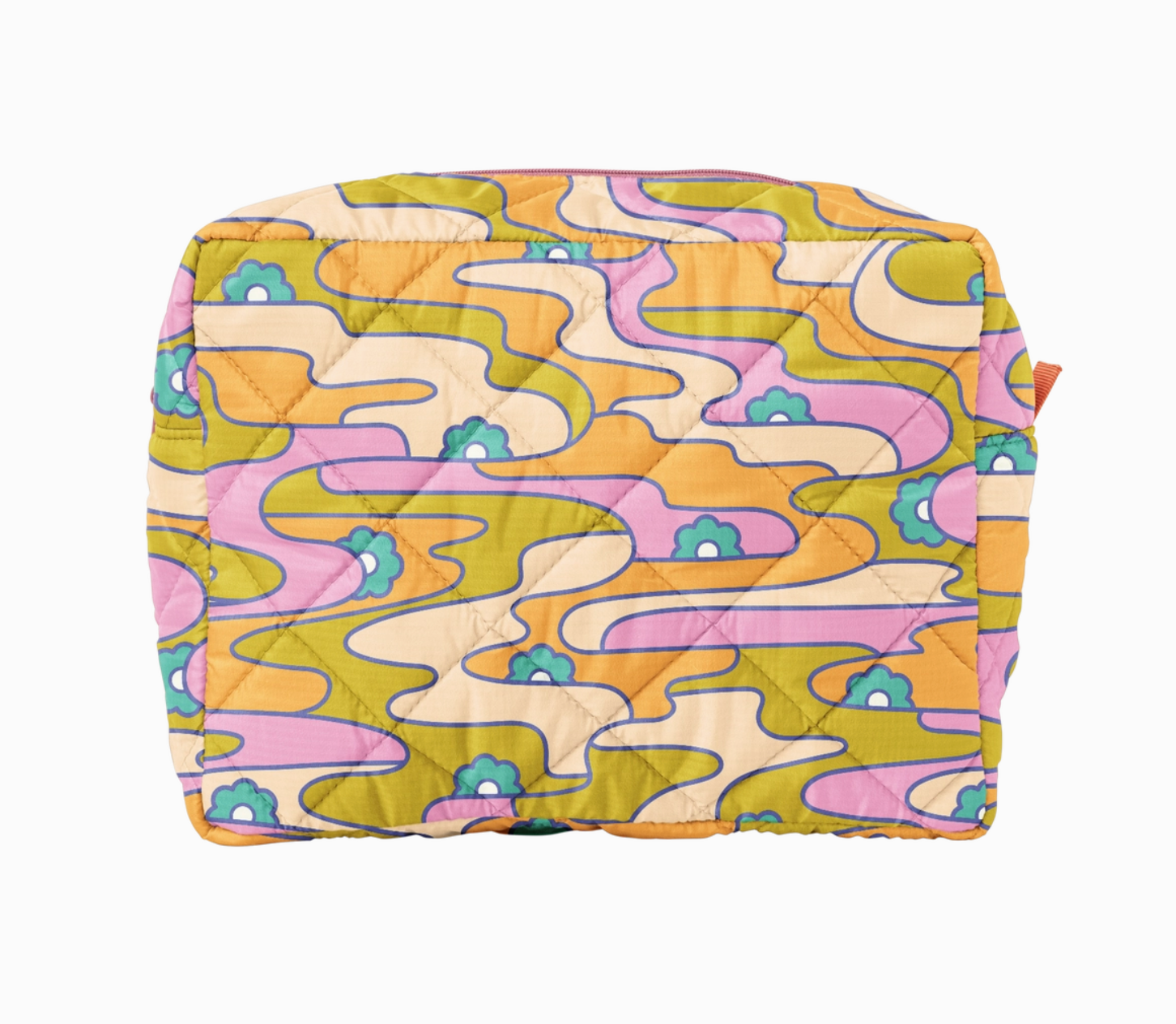 Psych Flower Busy Bee Bag By © Elizabeth Olwen
