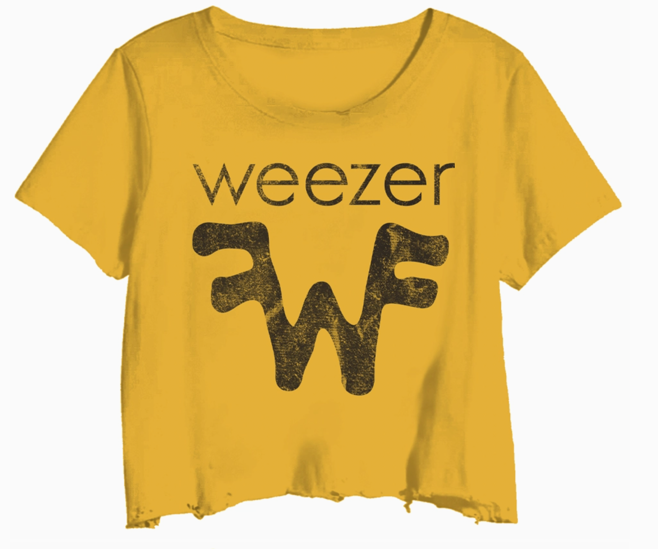 Weezer 95' Tour Crop Tee