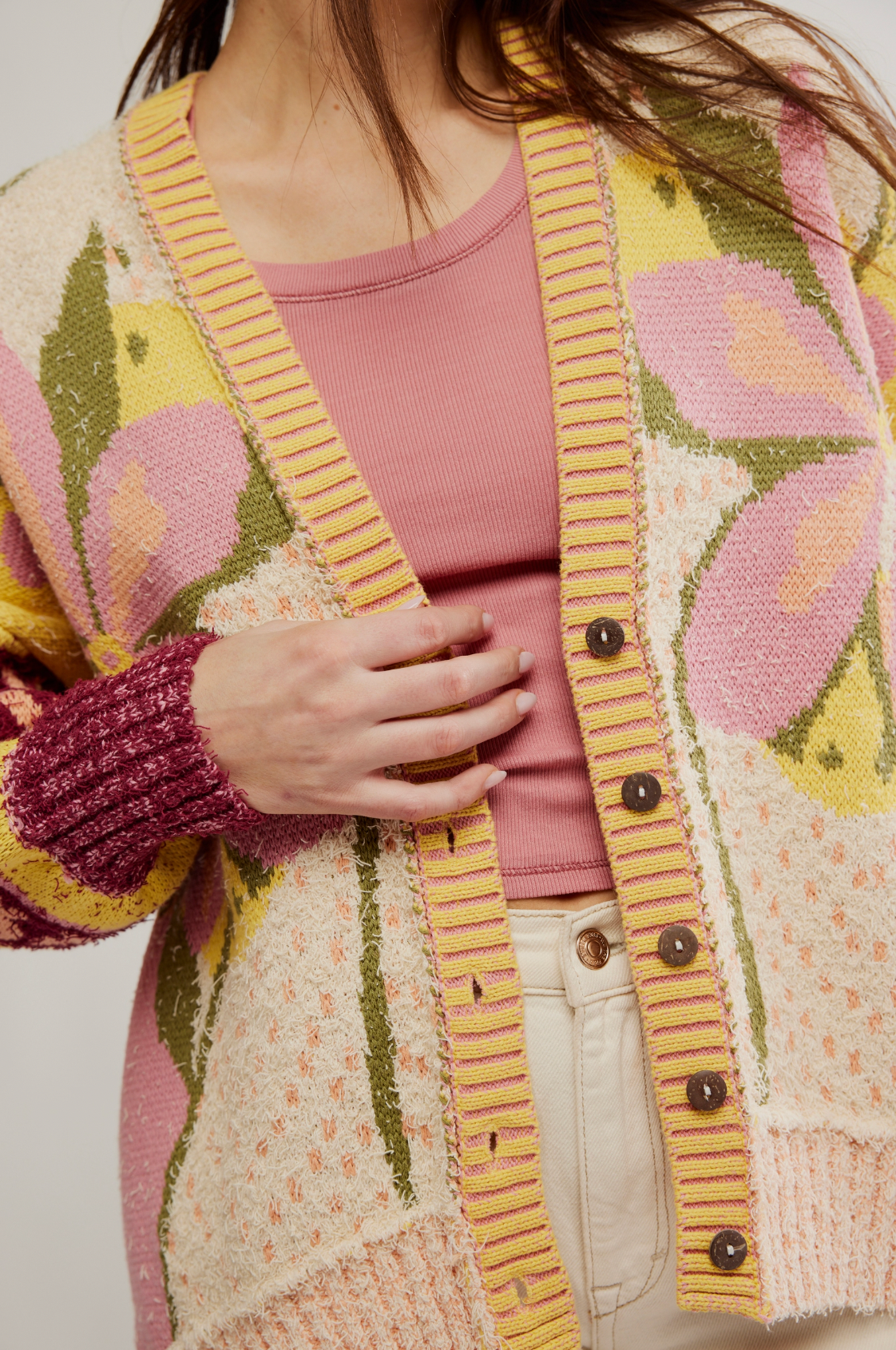 Bali Tropical Garden Sweater
