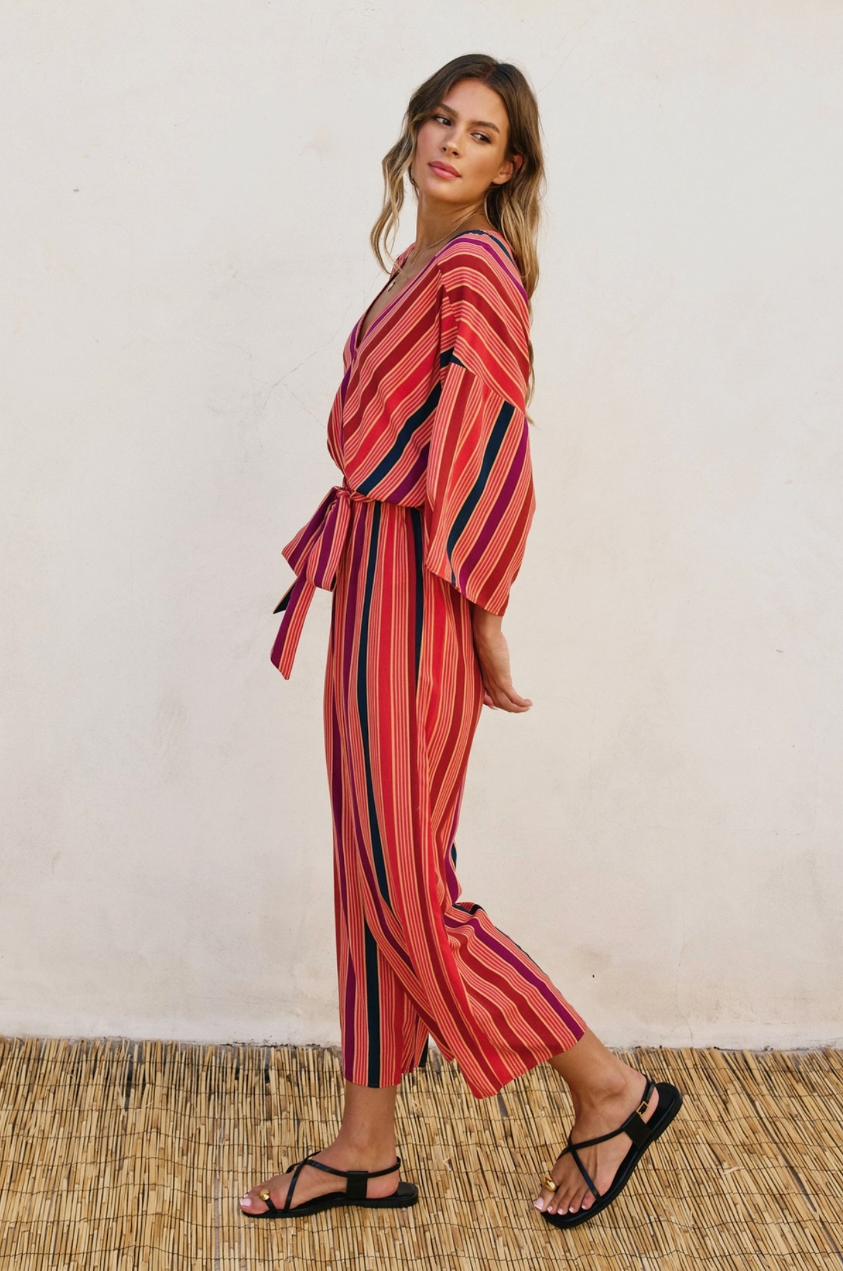 Soleil Stripe Jumpsuit