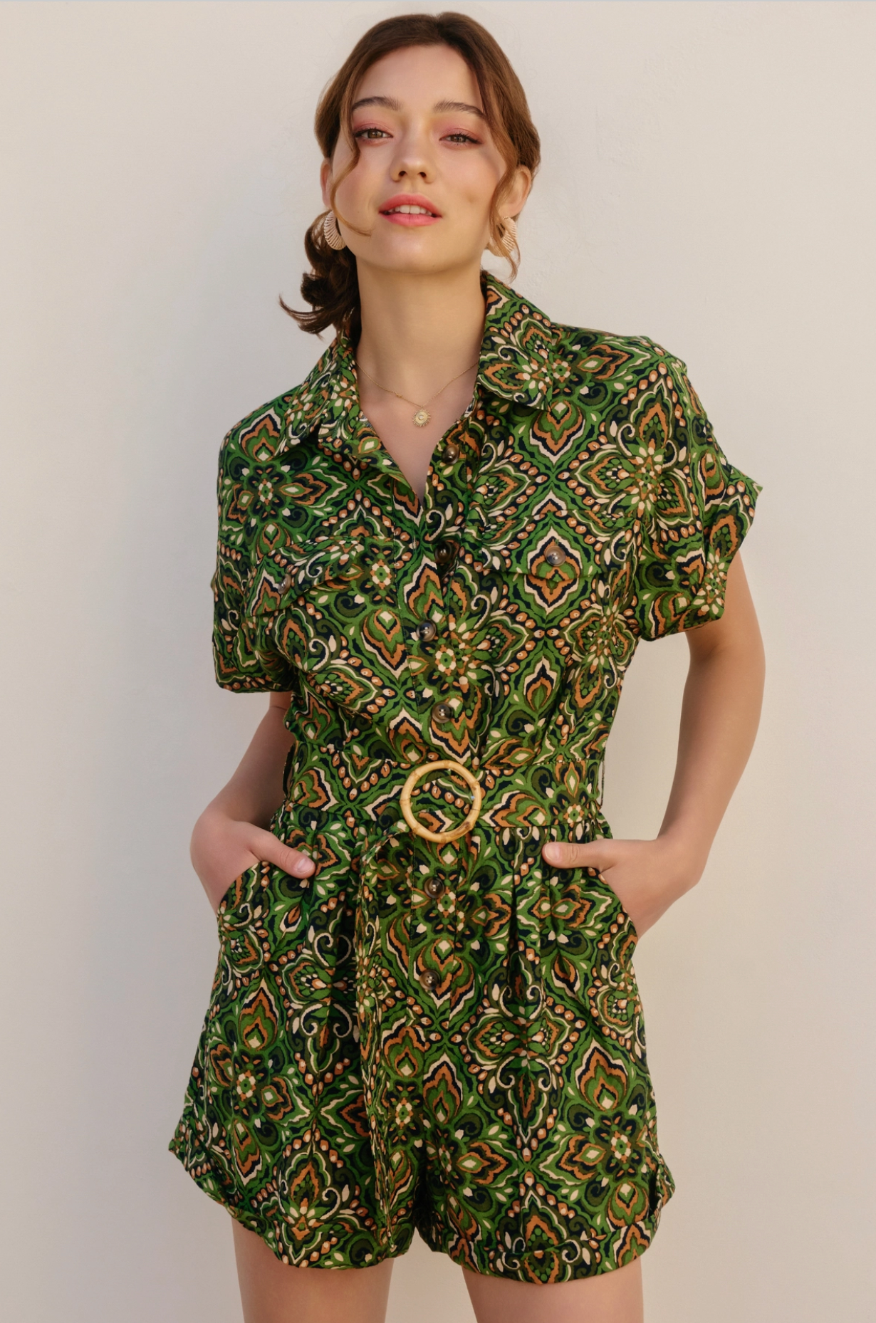 Casting Shadows Romper