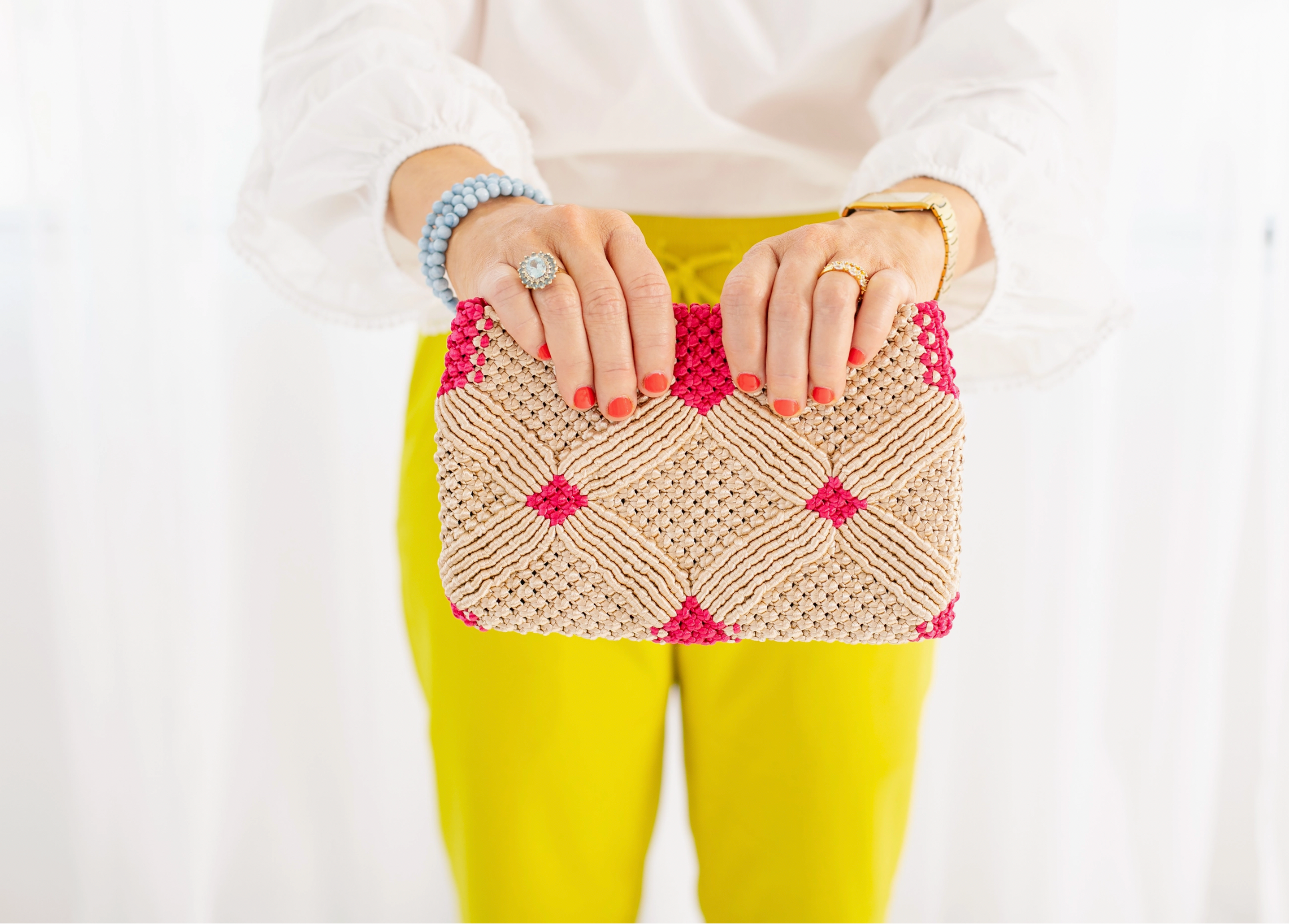 Coastal Knot Clutch
