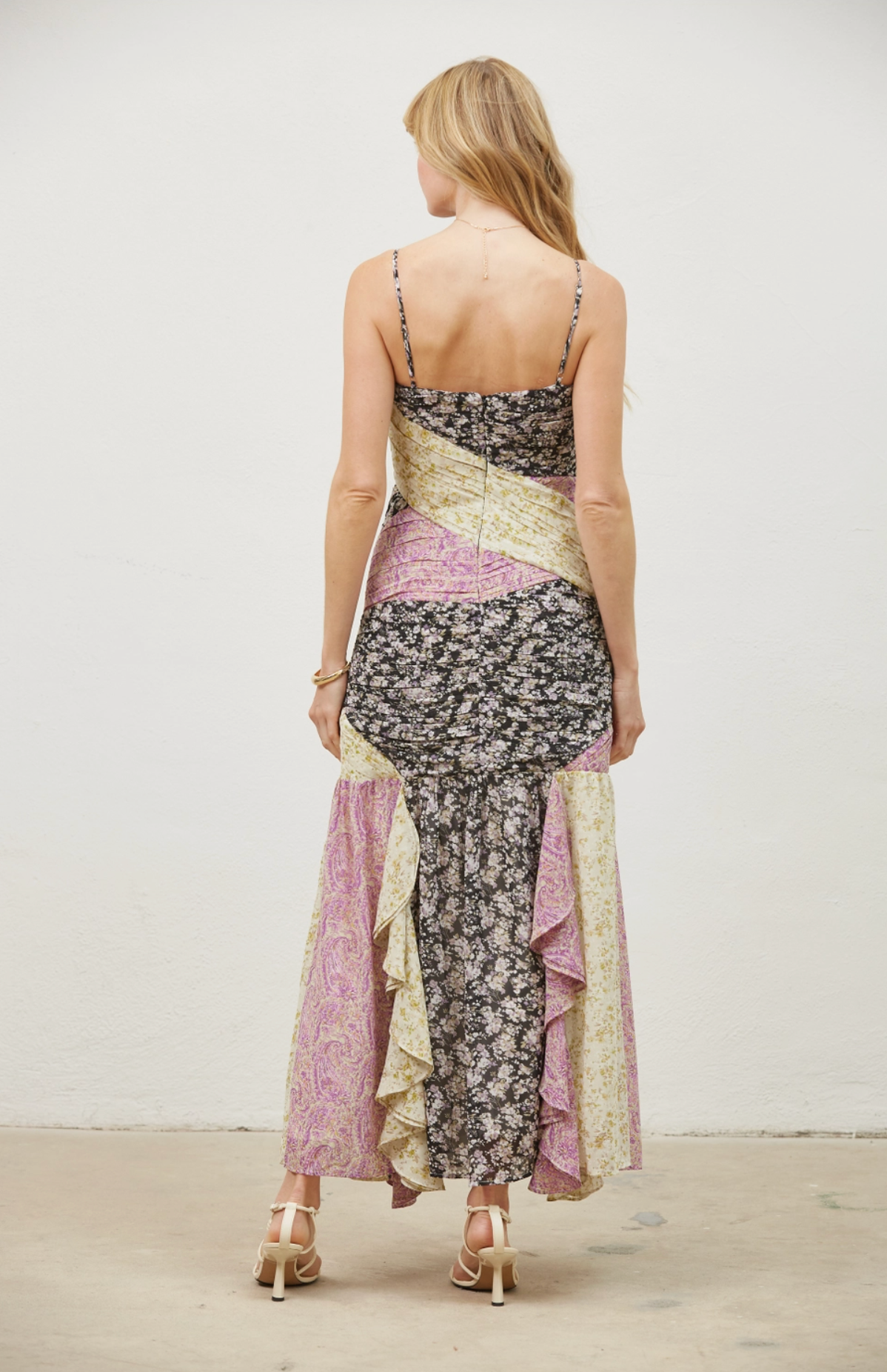 Gisele Mix Print Maxi Dress