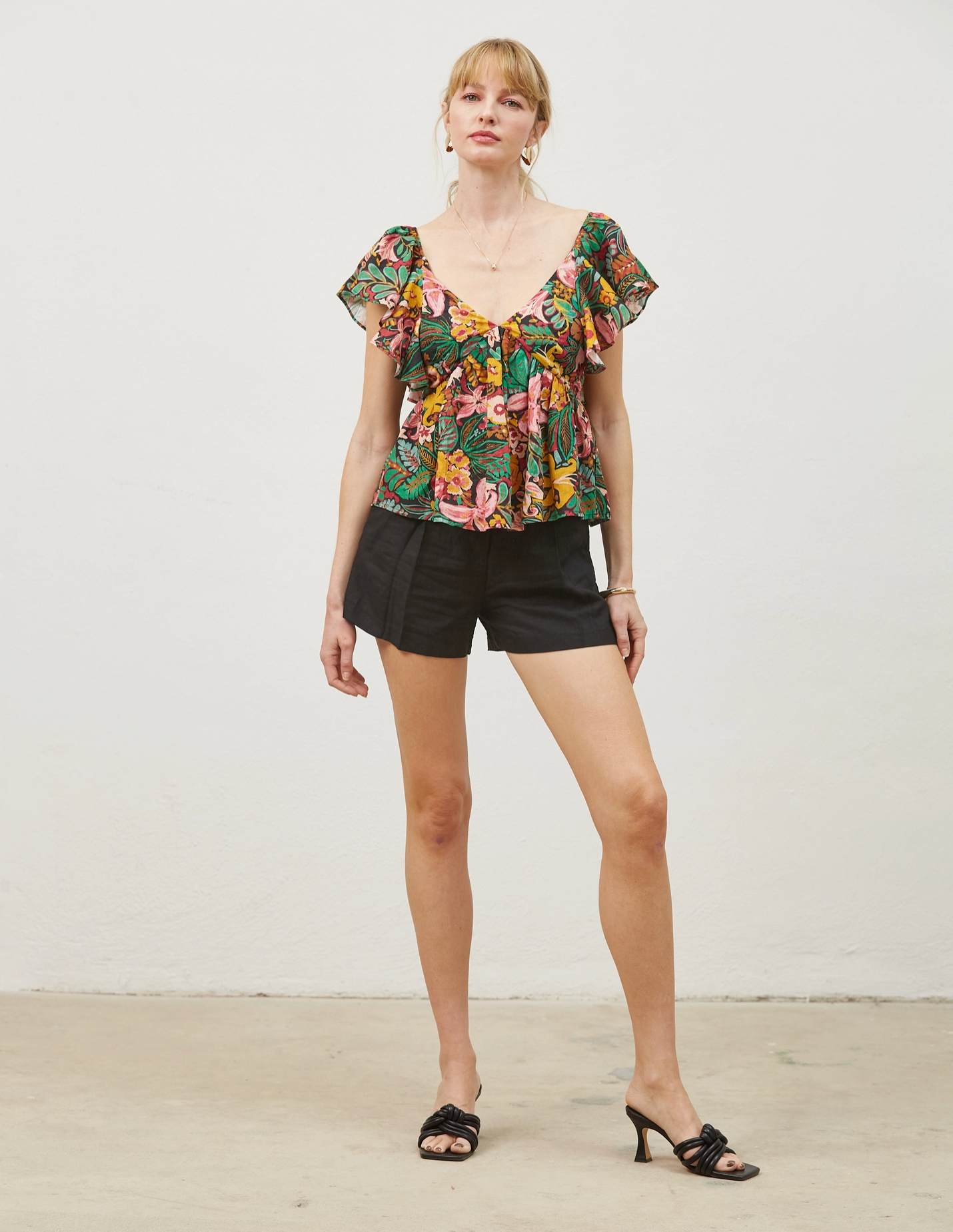 Raya Ruffle Top