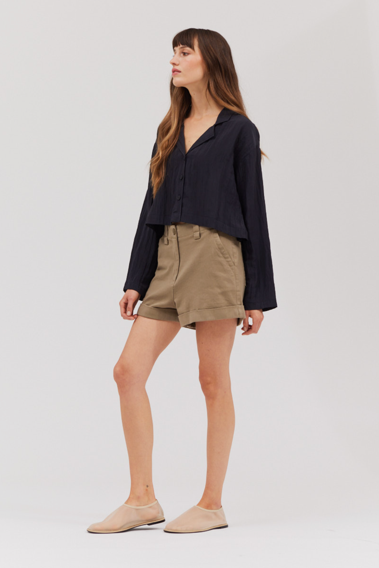 Sienna Cropped Shirt