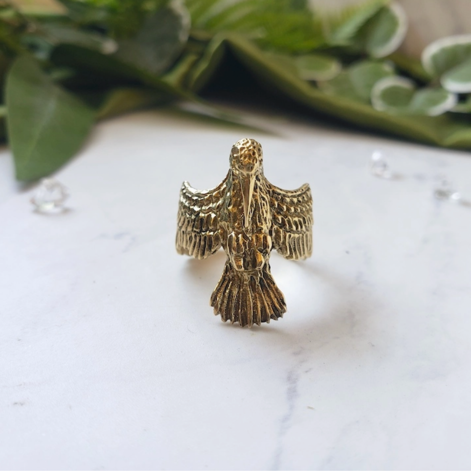 The Hummingbird Animal Spirit Medicine Ring