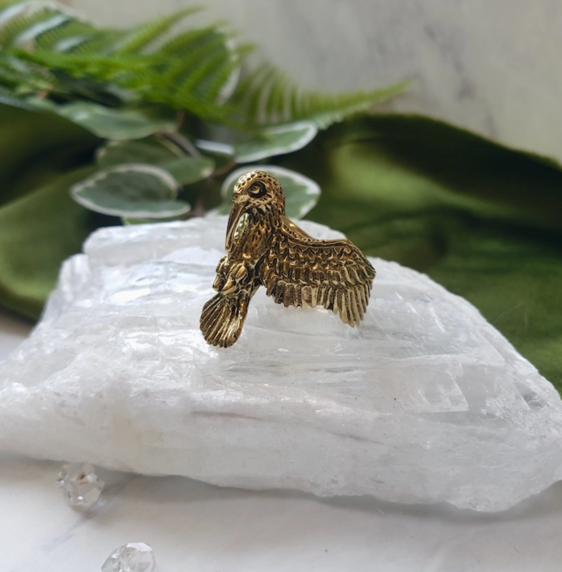 The Hummingbird Animal Spirit Medicine Ring