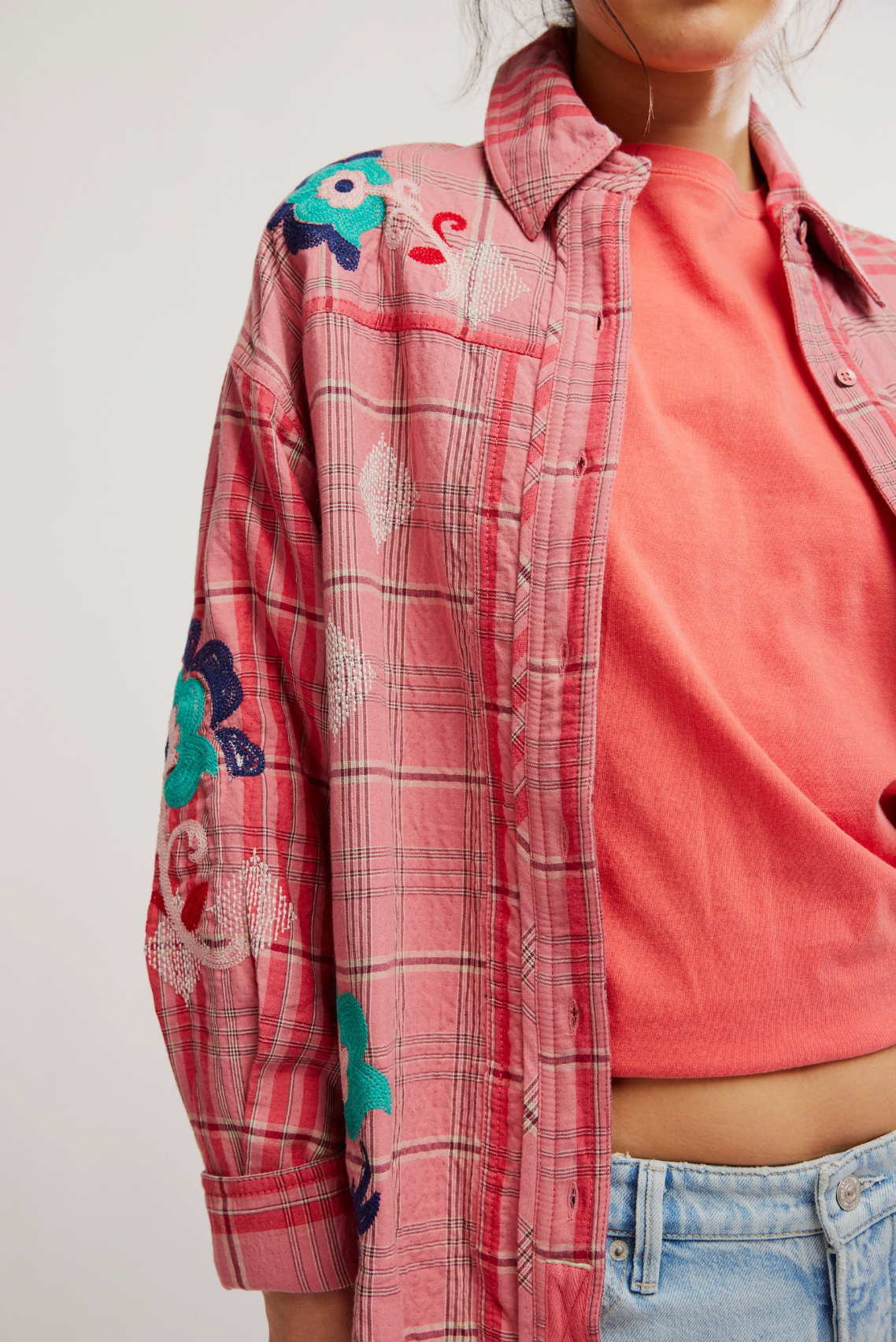 Embroidered Sashiko Shirt