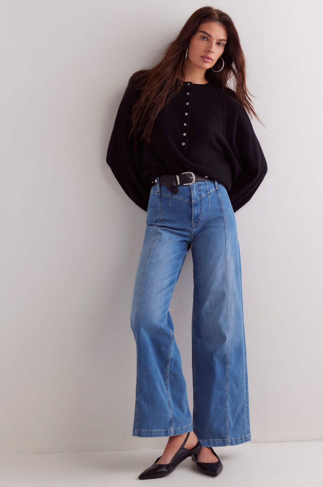 Libra Wide Leg Jean In Goodie Goodie