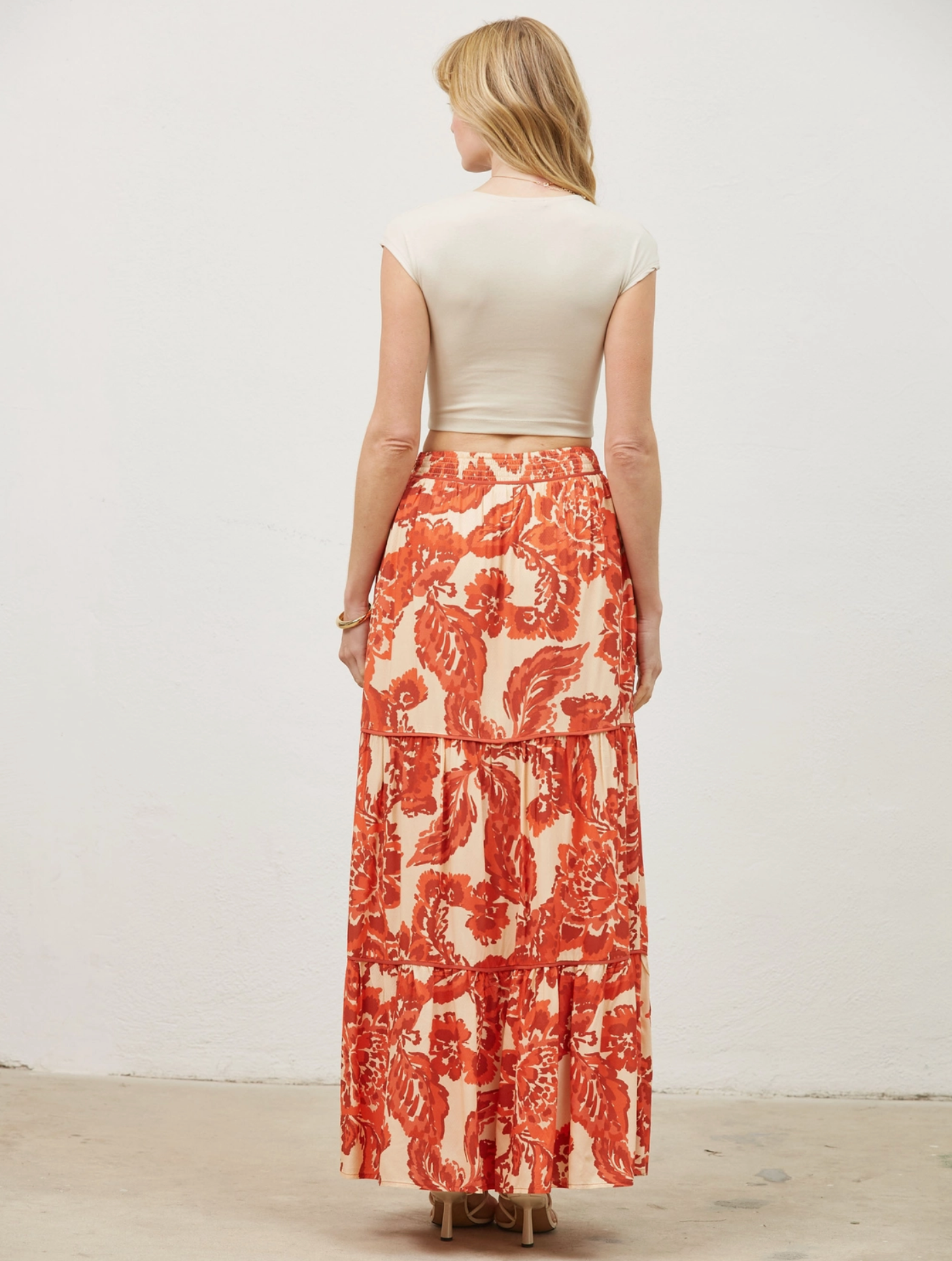 Mallory Tiered Maxi Skirt