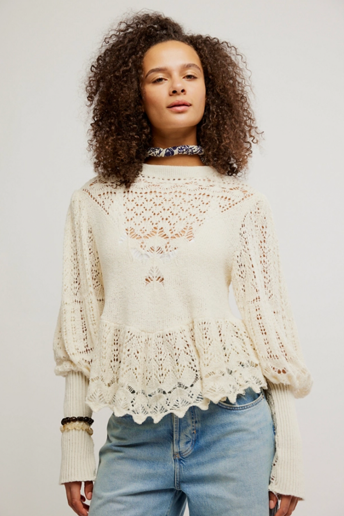 Lucinda Sweater in Ivory