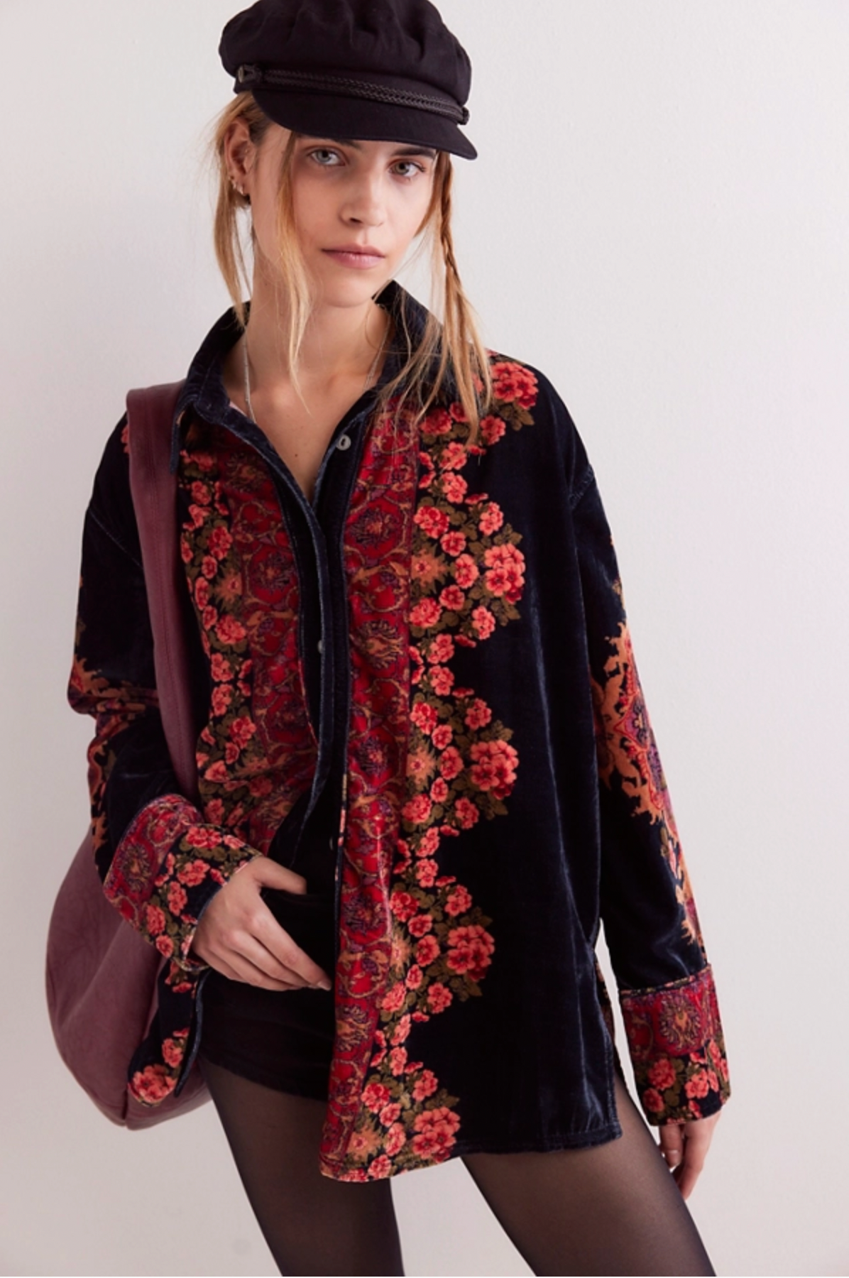 One Night Velvet Top