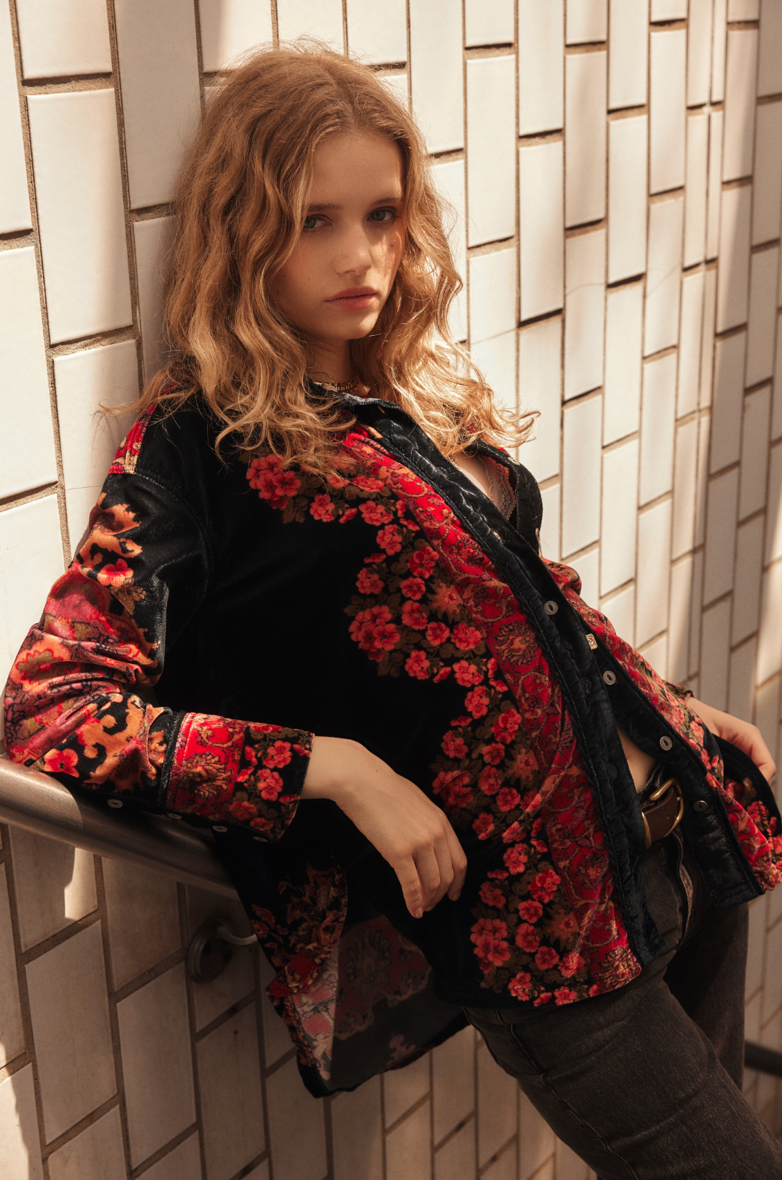 One Night Velvet Top