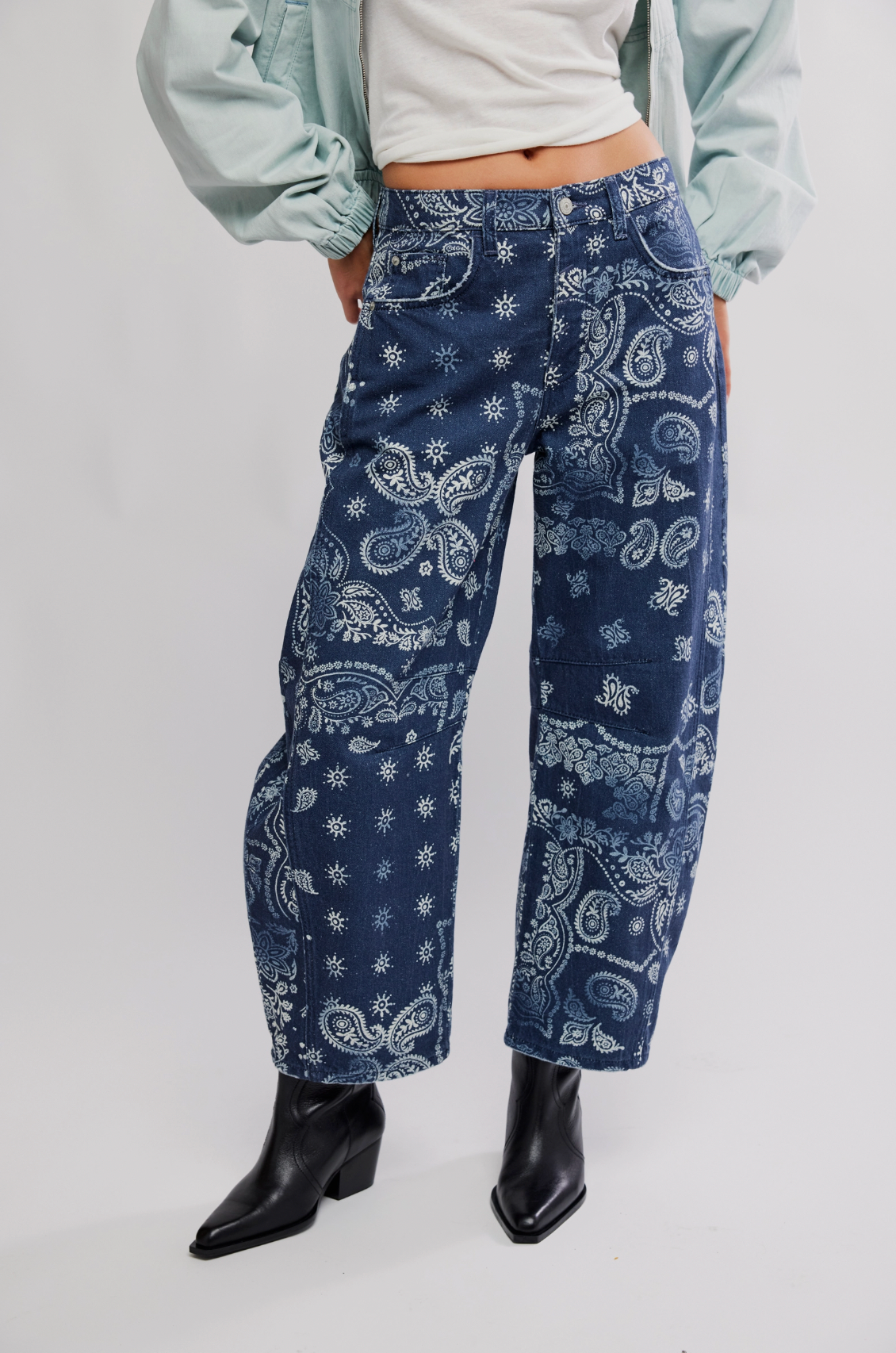 Good Luck Printed Barrel in Bandana