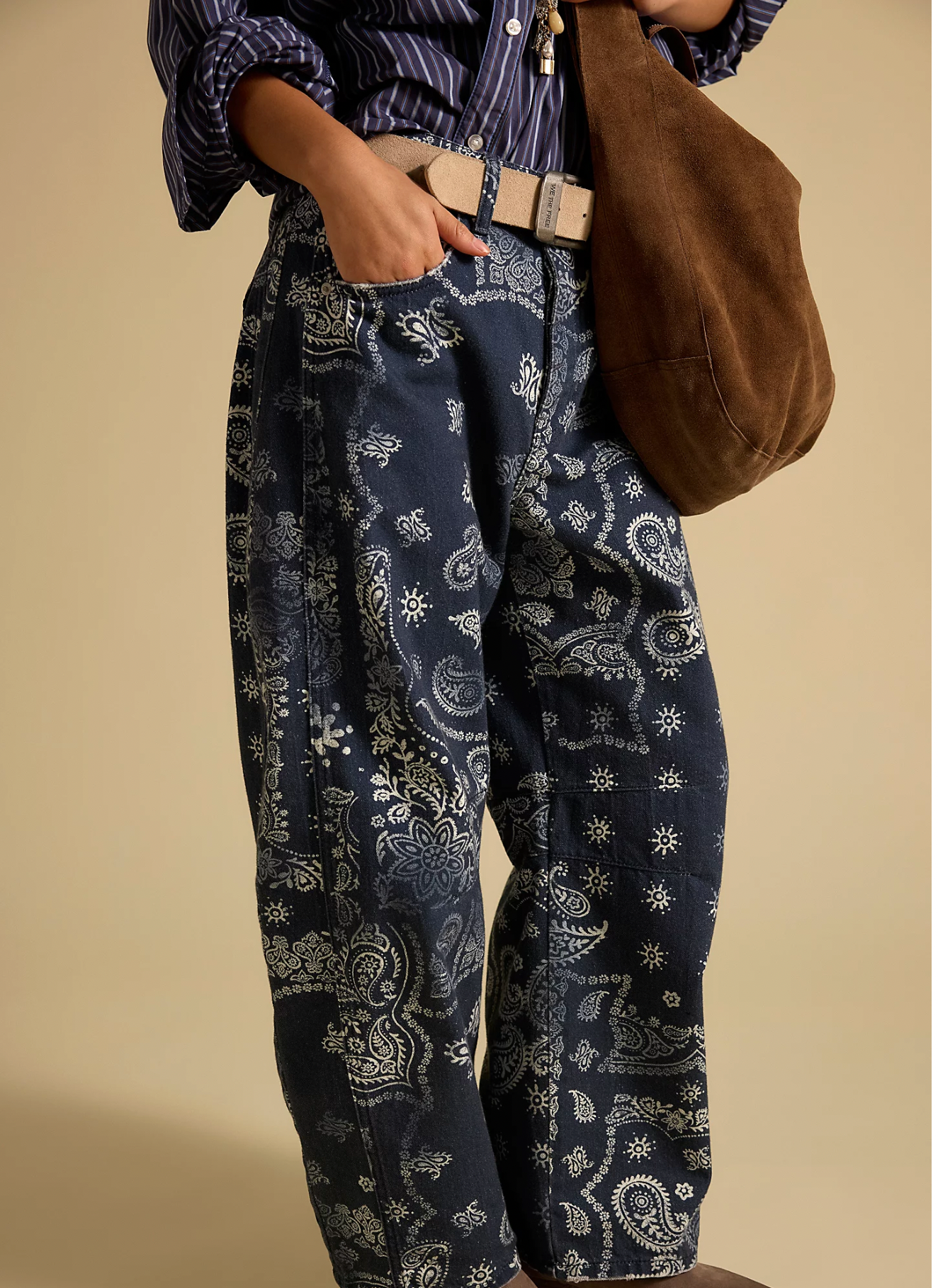 Good Luck Printed Barrel in Bandana