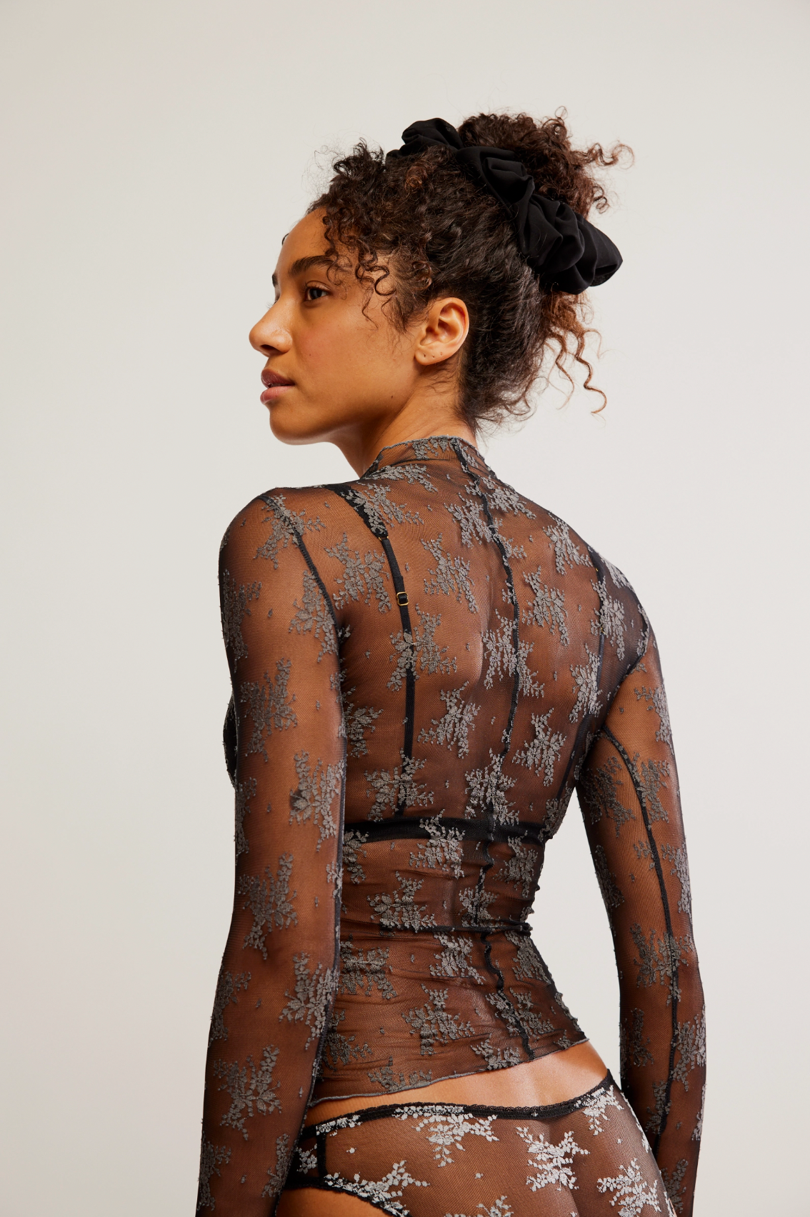 Two Tone Lady Lux Layering Top