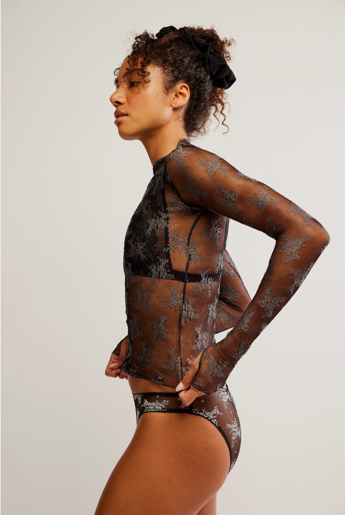 Two Tone Lady Lux Layering Top