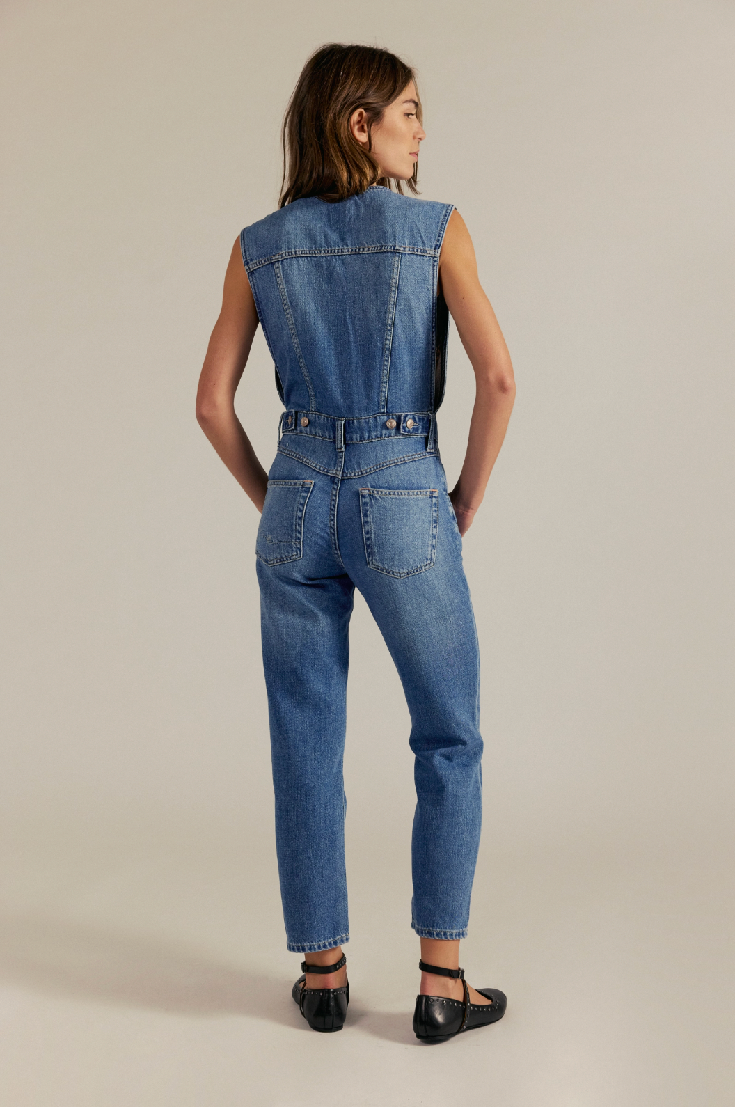 All You Need Denim Coveralls