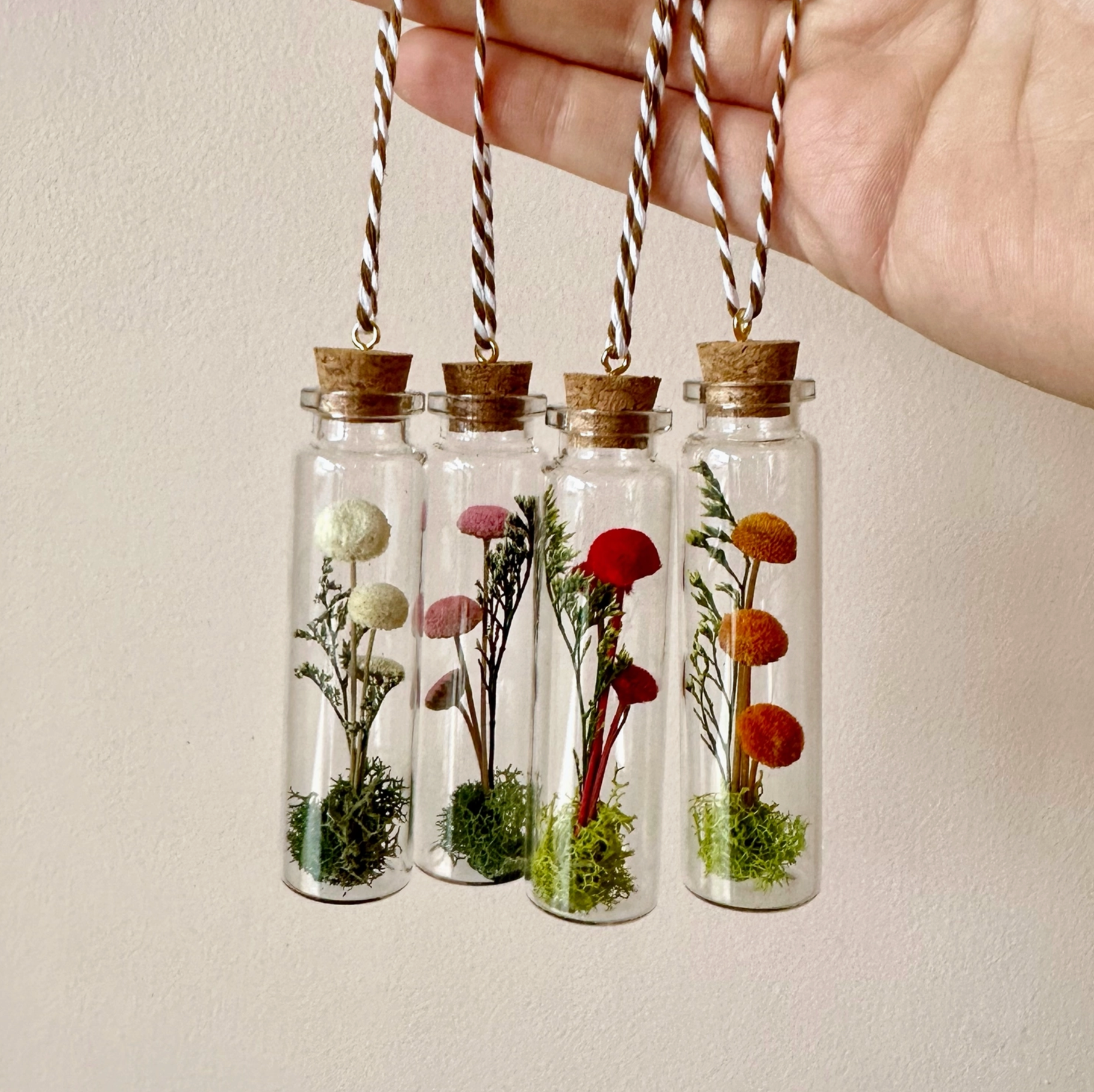 Mini Floral Terrariums