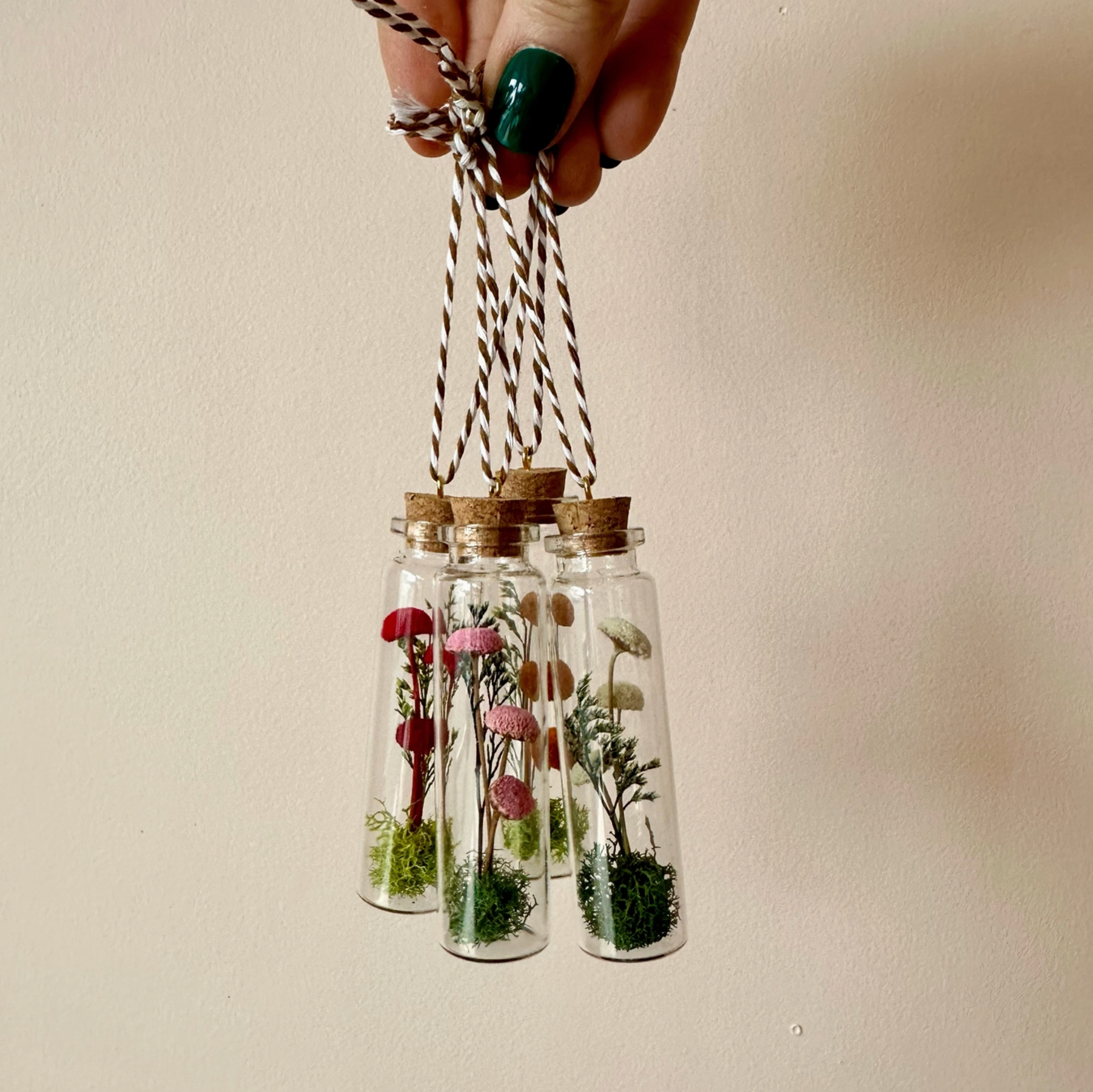 Mini Floral Terrariums