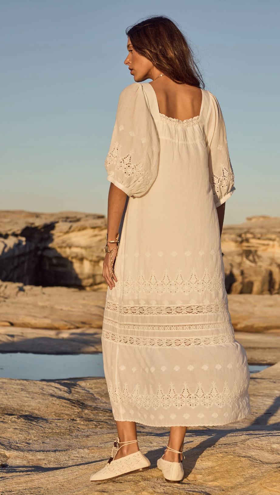 Maiden Lace Midi Dress