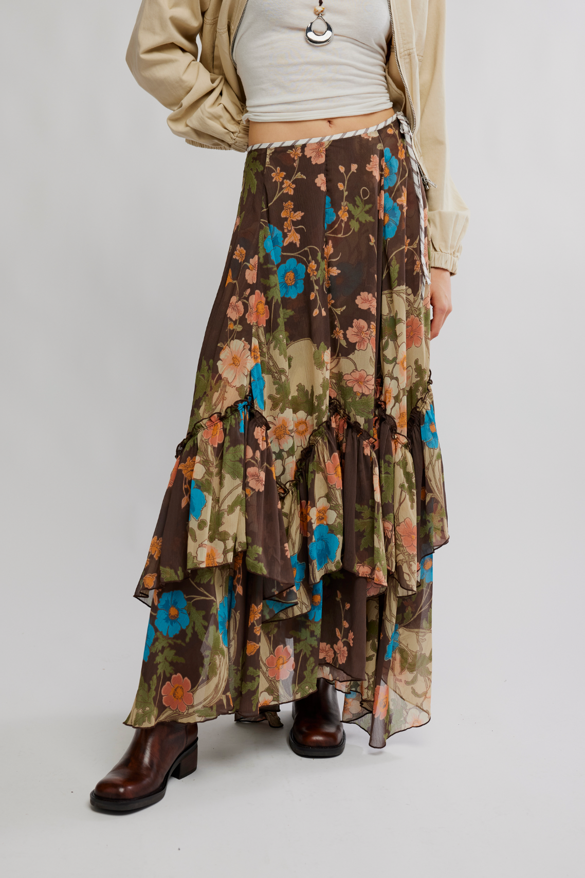 Palermo Villa Maxi Skirt