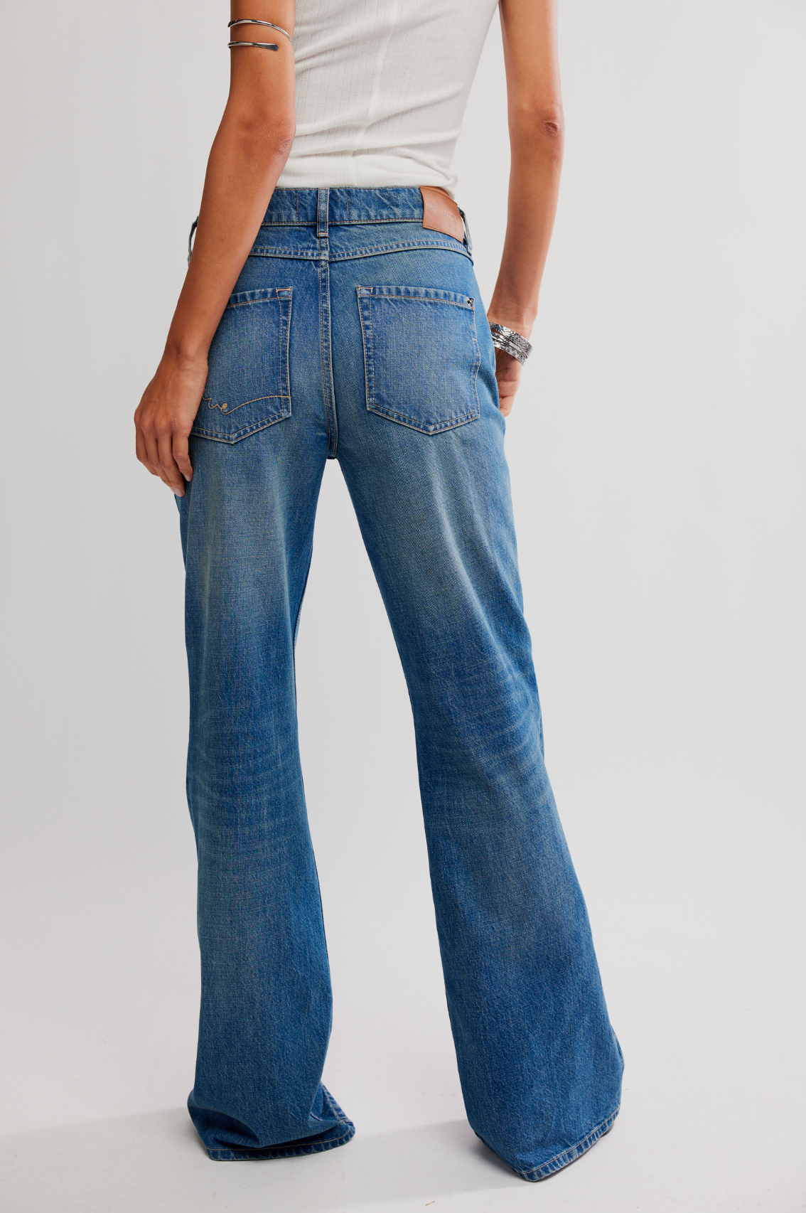 We The Free West Coast Relaxed Flare Jeans