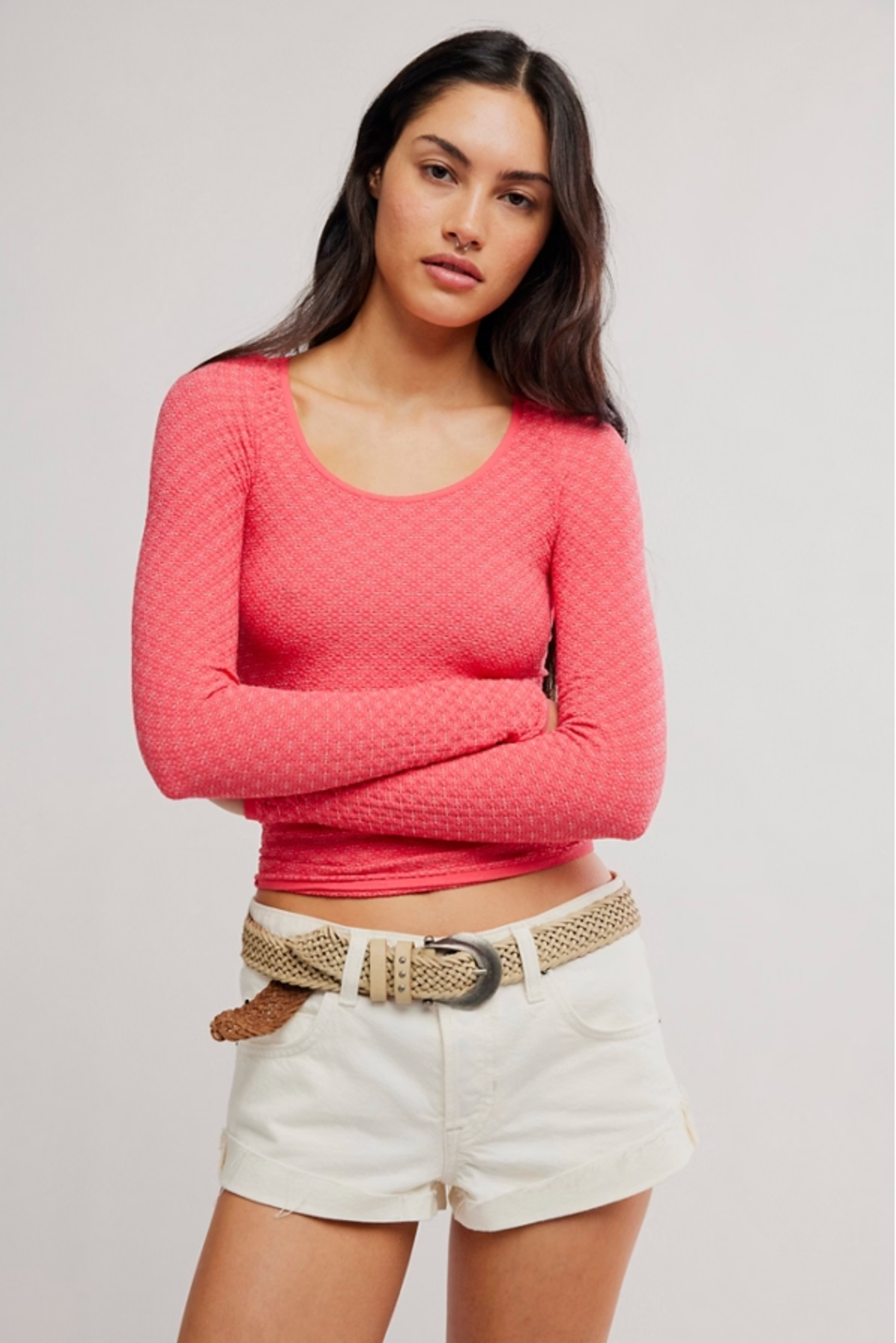 Love Letters Long Sleeve in Tart Combo