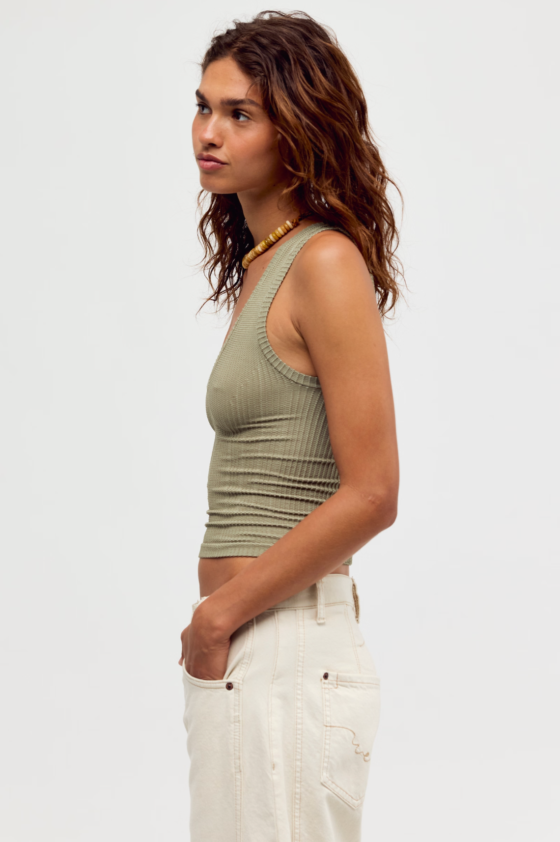 Clean Slate Seamless Tank in Laurel Canyon