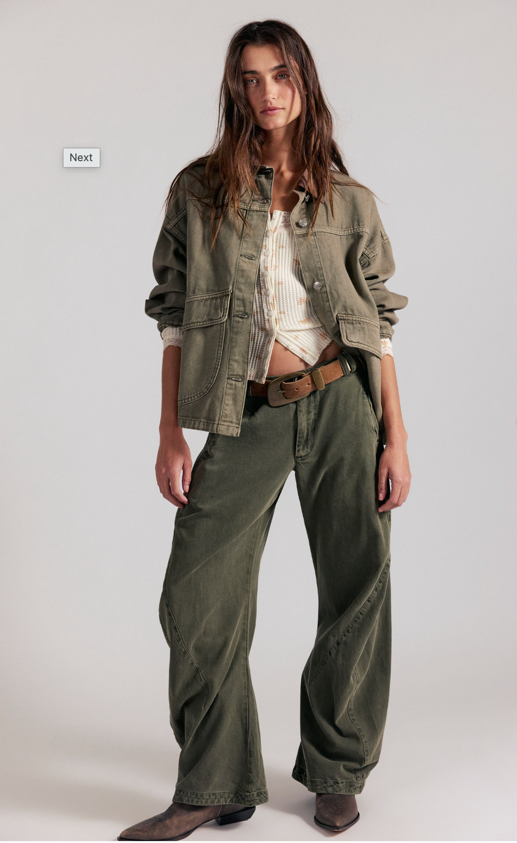 Spotlight Washed Barrel Chino Trousers