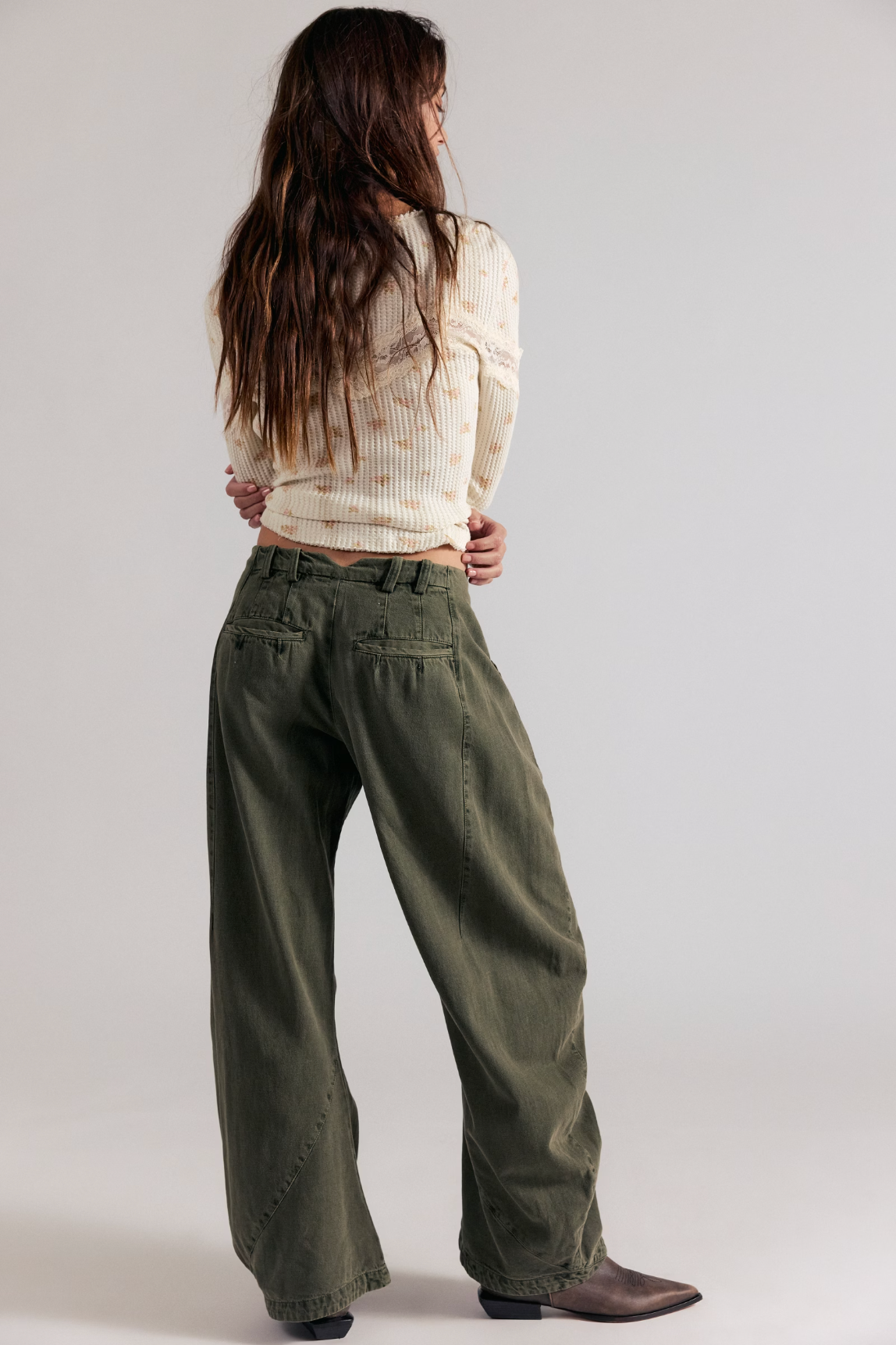 Spotlight Washed Barrel Chino Trousers