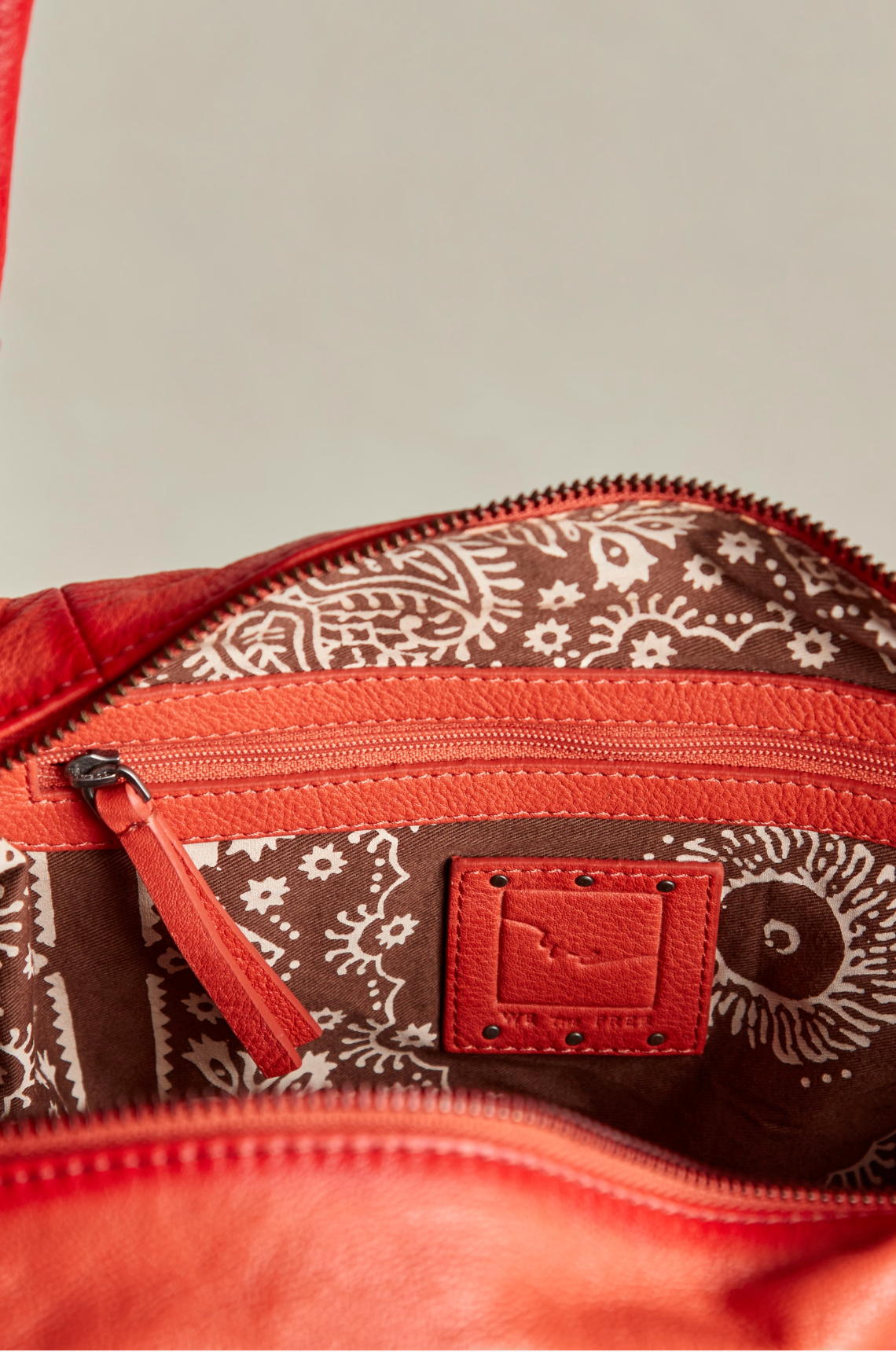 We The Free Emerson Tote Bag in Rusty Red