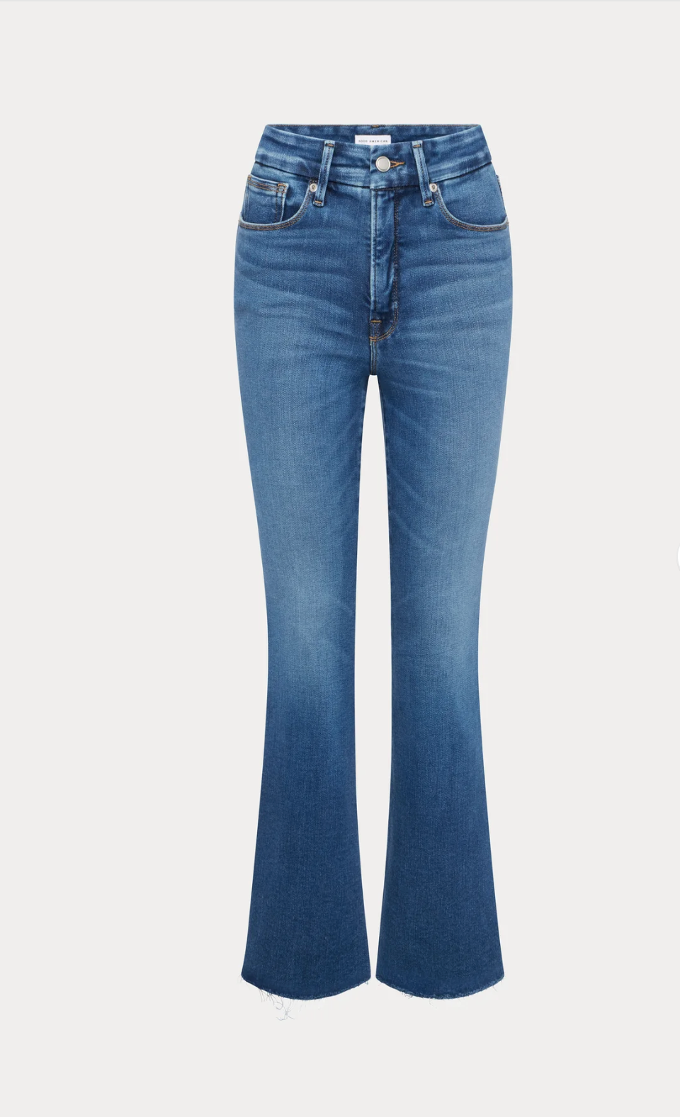 Good Legs Cropped Mini Boot Jeans by Good American