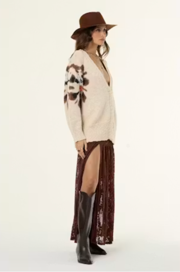 Indie Cardigan in Stellar Wash