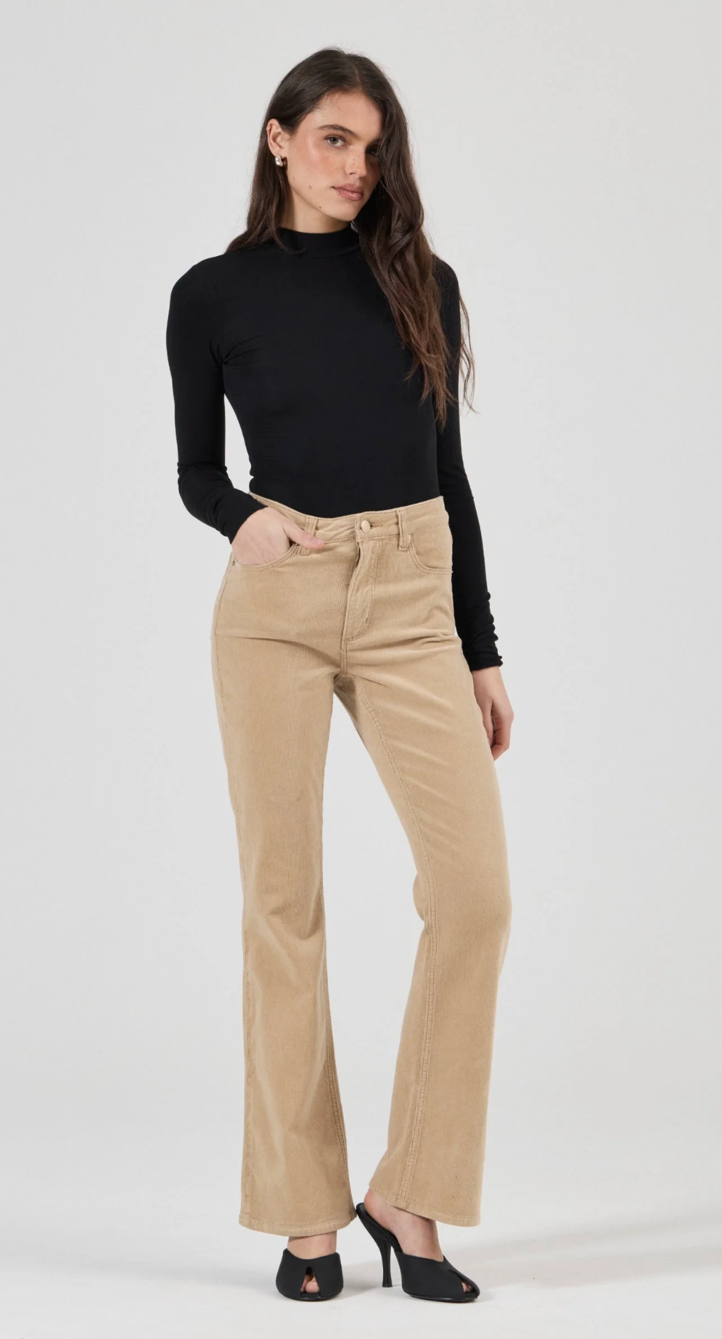 Midtown Boot Jean - Dune Cord