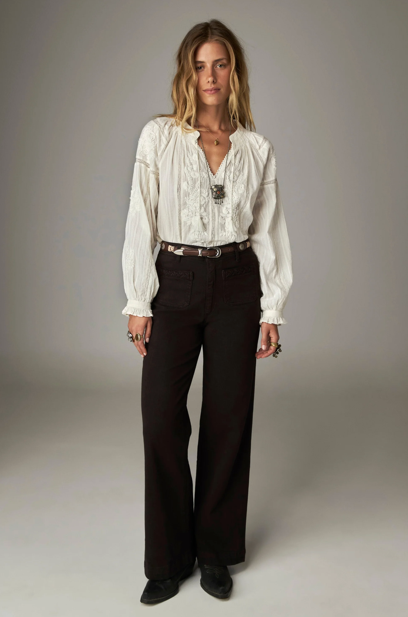 Bettina Blouse — Off White by Maison Hotel