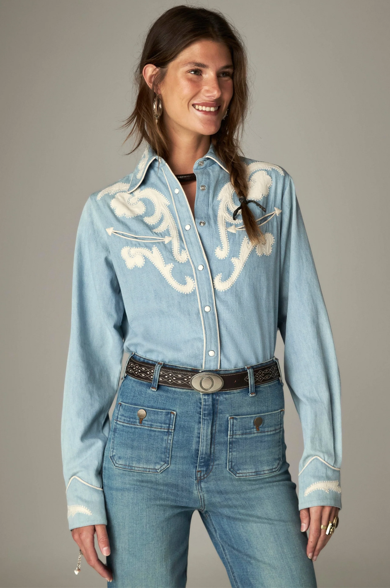 Frankie Shirt — Blue Mustang by Maison Hotel