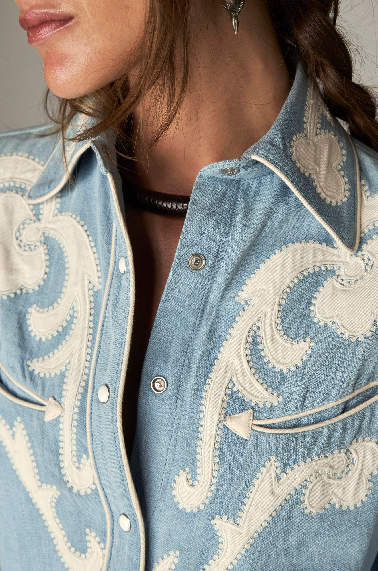 Frankie Shirt — Blue Mustang by Maison Hotel