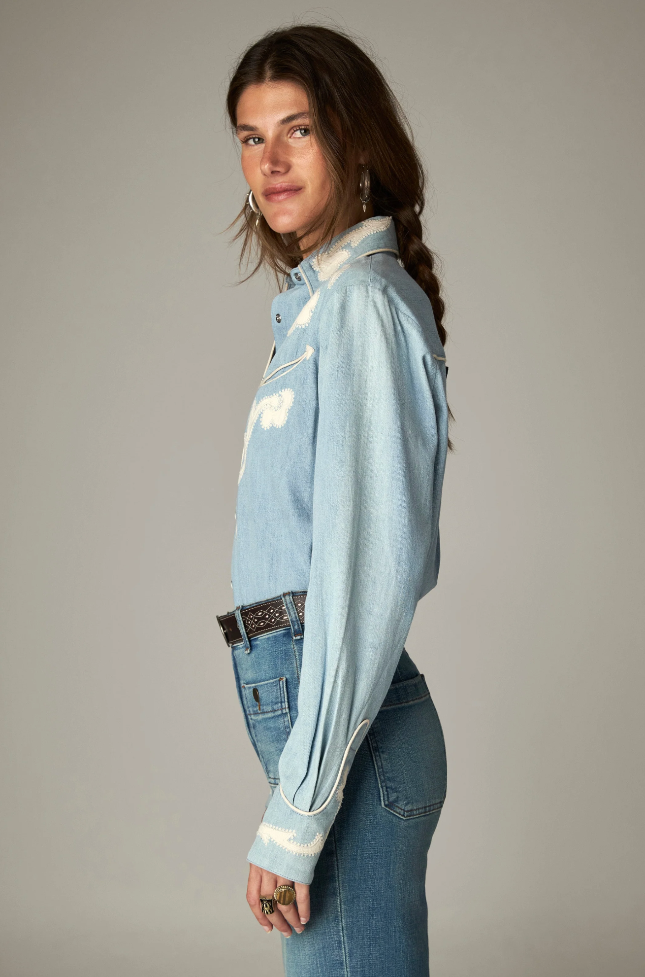Frankie Shirt — Blue Mustang by Maison Hotel